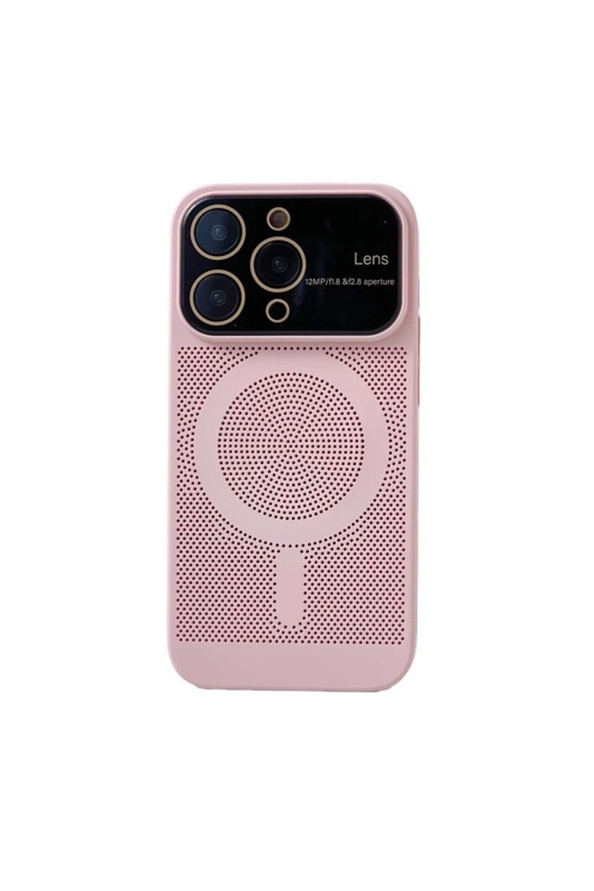 REDz Accessories Husă Air Luxe, Perforații Și Protecție Pentru Cameră, Magsafe Pentru Iphone 15 Pro, Disipare A Căldurii, Roz - One Size