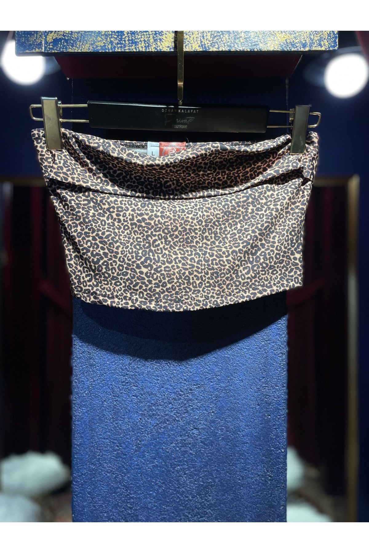 İthal Leopar Crop