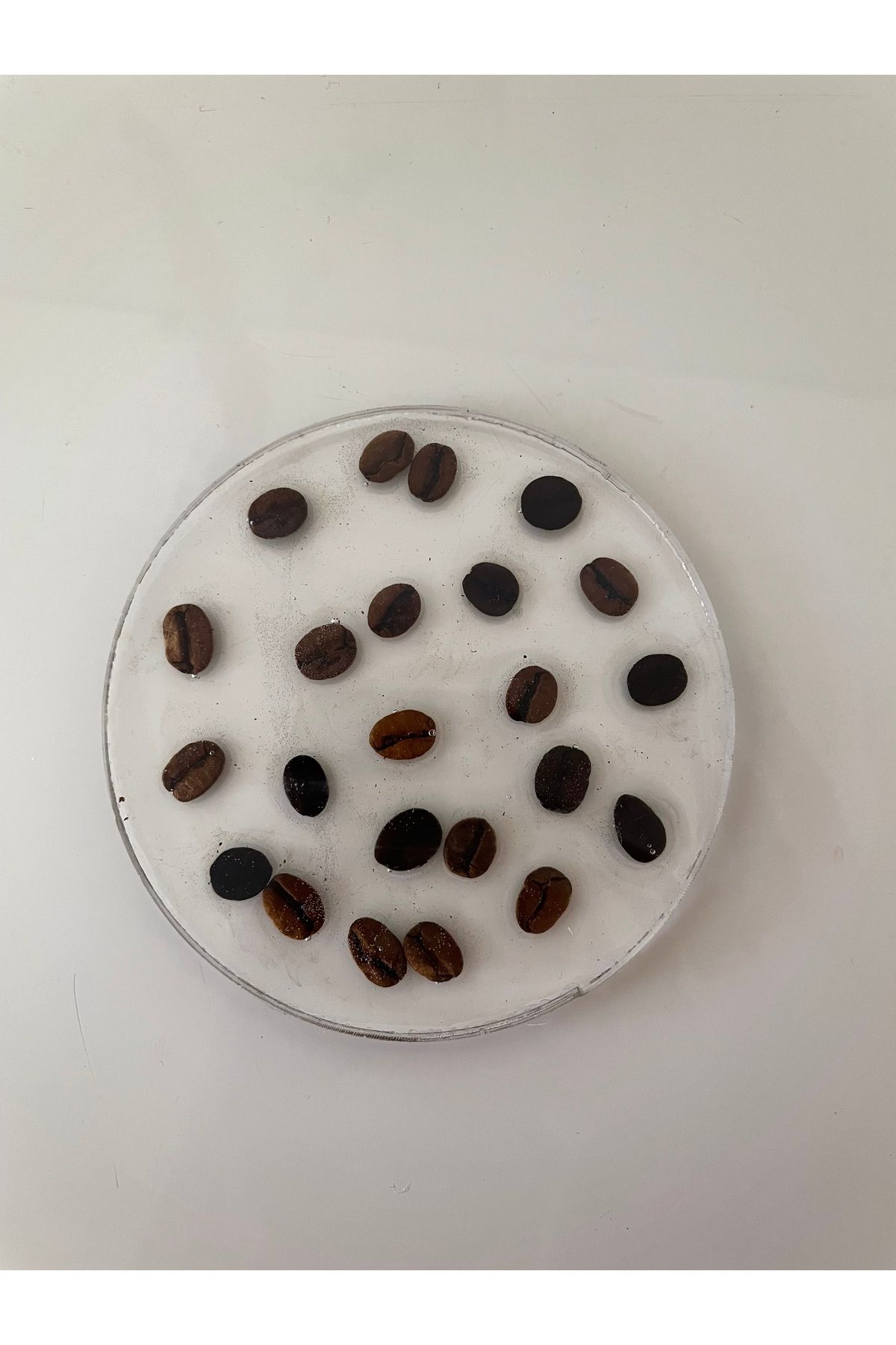 İNOVATEDARİK Epoksi bardak altlığı kahve
