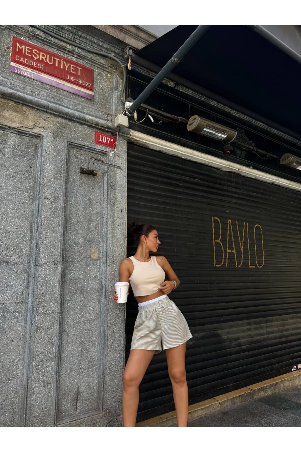 Cielo Fashion Kadın Şort Atlet Takım