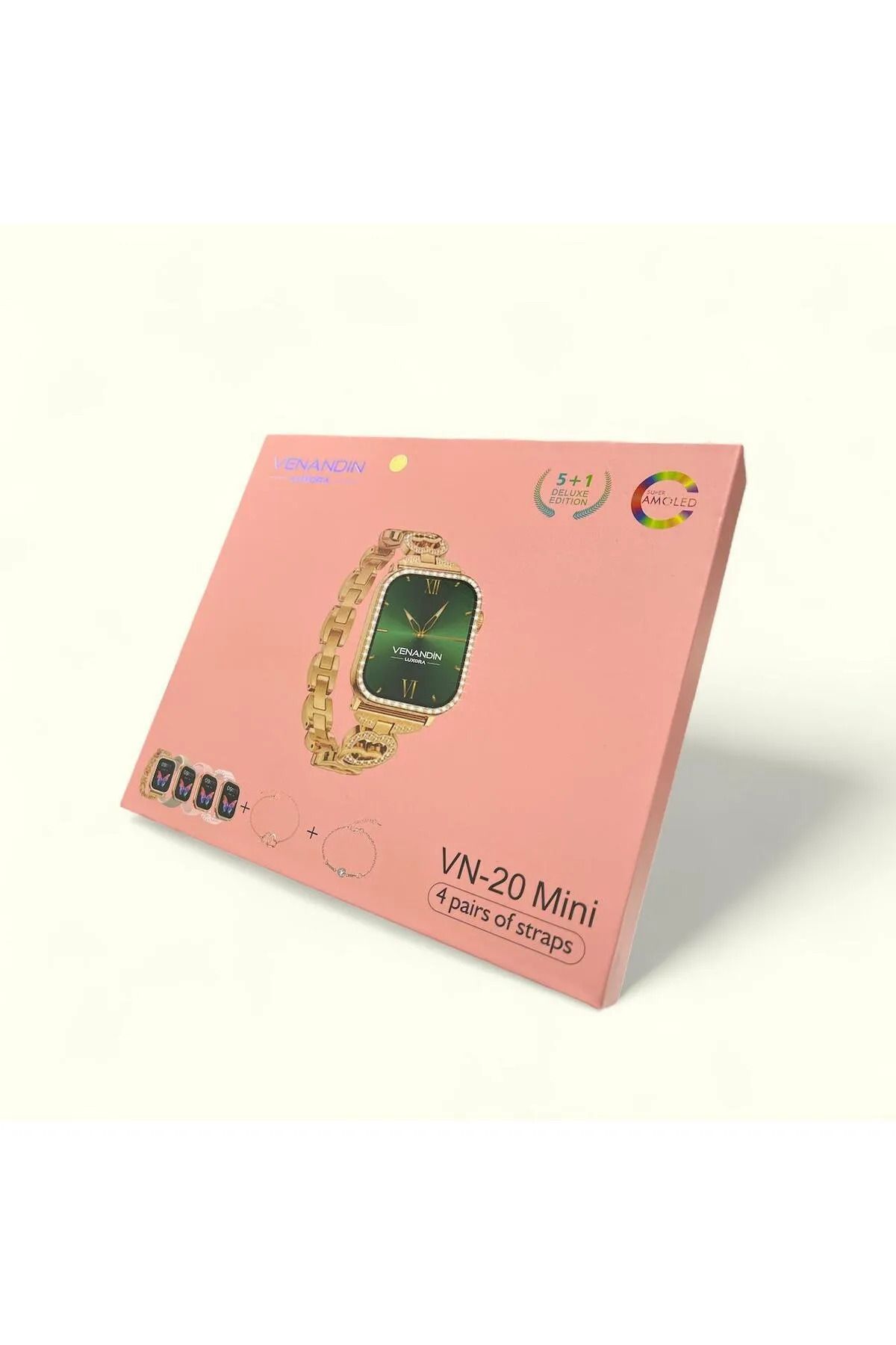Marka Aksesuar VN 20 MİNİ AKILLI SAAT AMOLED EKRANLI TÜM CİHAZLARLA UYUMLU