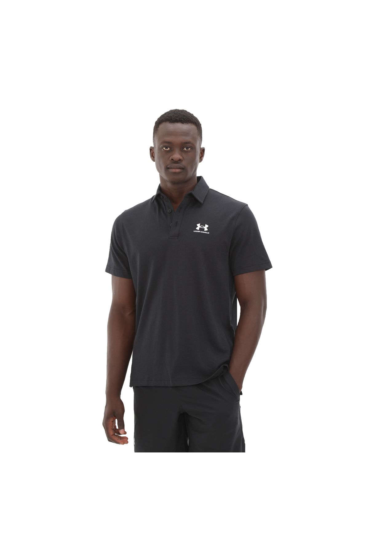 Under Armour A 1386608 -001 Tricou Ua Icon Polo Pentru Bărbați Negru Masculin - M