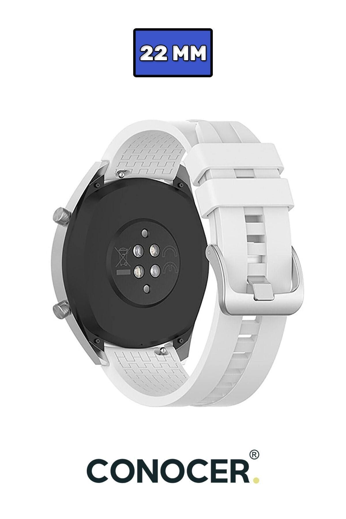 CONOCER Watch S1 / S1 Pro / S1 Active Uyumlu Yumuşak Silikon Spor Kordon Kayış 22mm