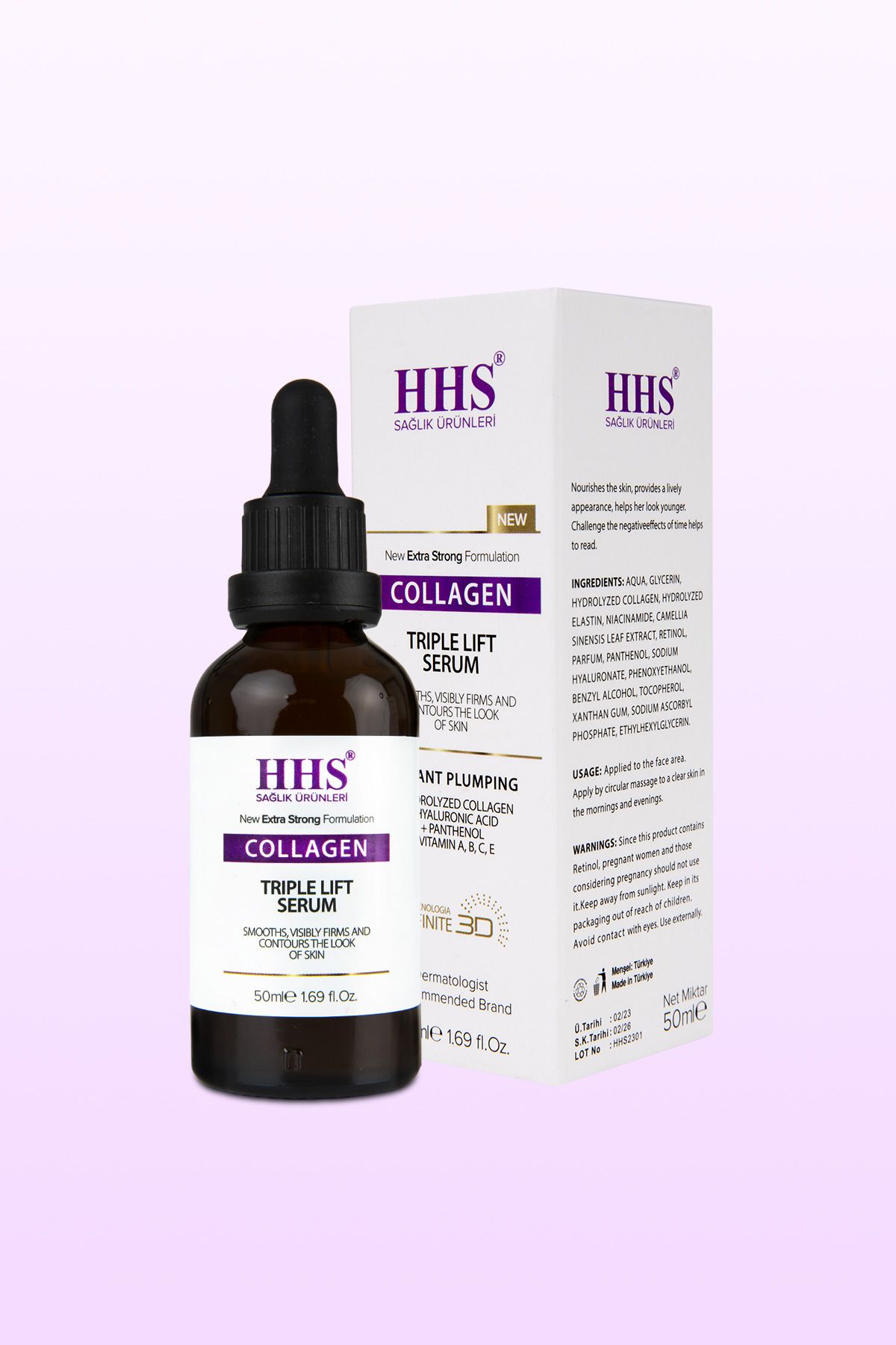 Hhs Collagen Triple Lift Serum Yaşlanma Karşıtı 50ml