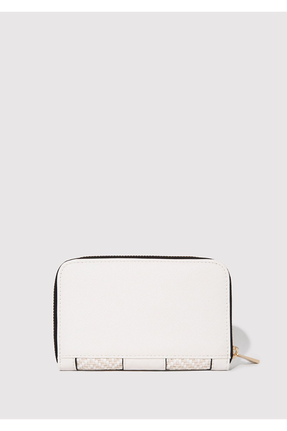 Mavi-White Wallet with m Logo Detail 1913130 -620 2