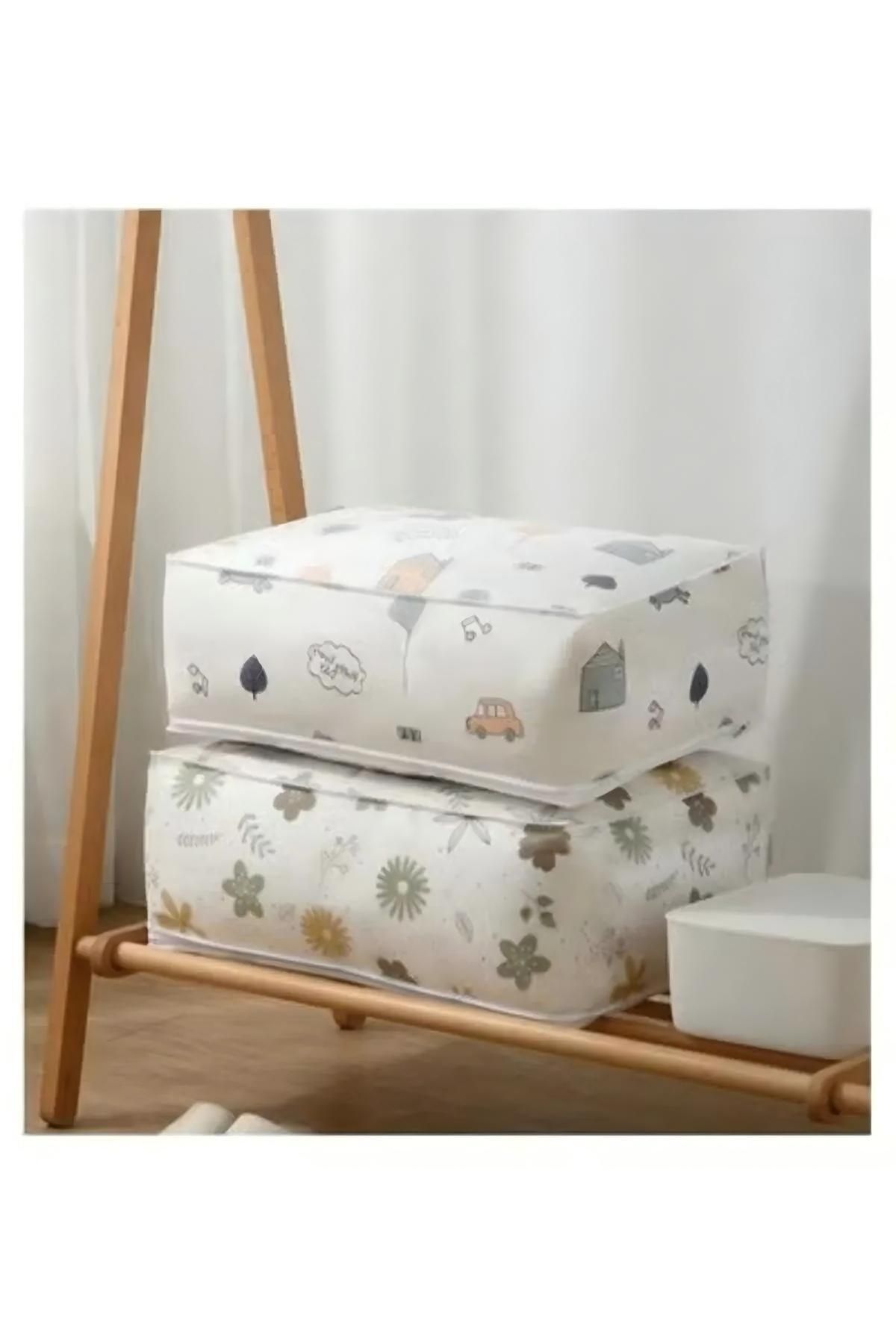Generic-DUNISO 4PCS Bed Storage Containers 6