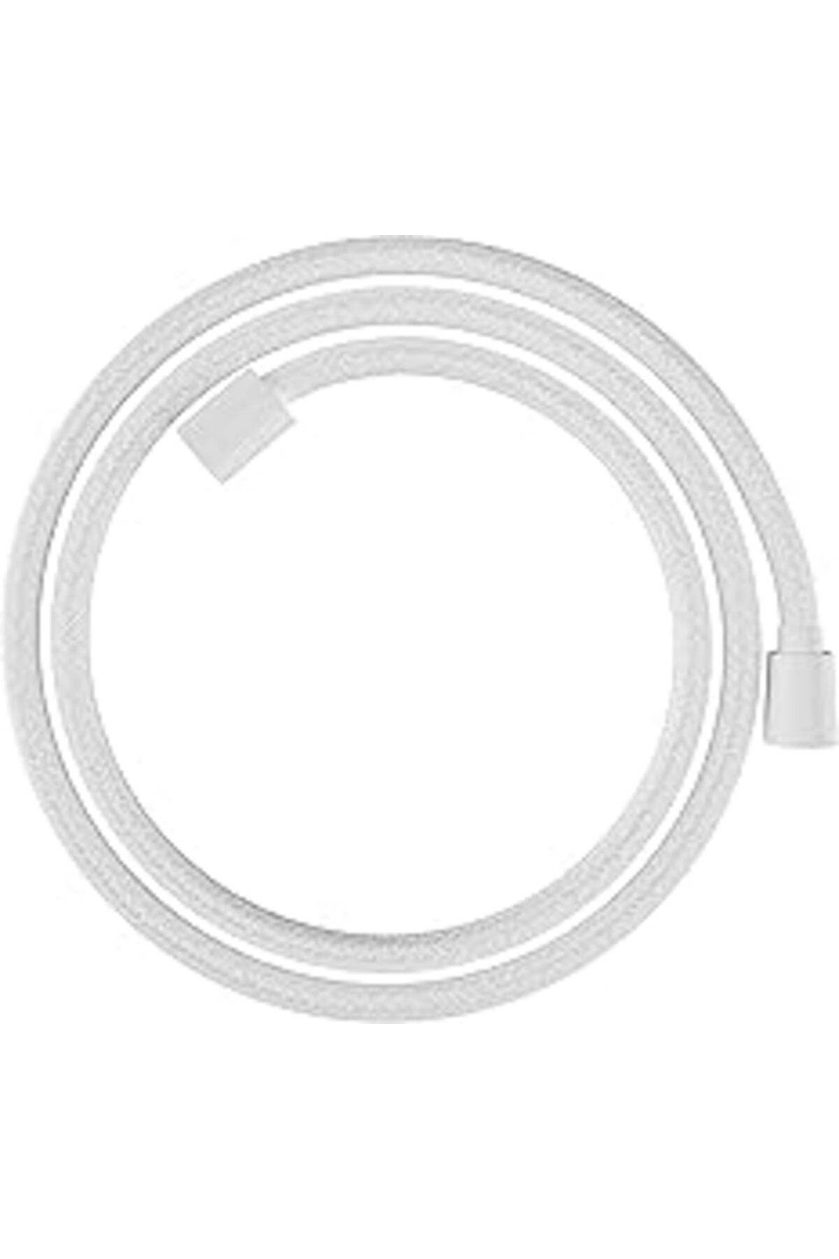 NETWORK ART hansgrohe 28260700 DesignFlex Tekstil Mat Beyaz El Duşu Hortumu, 160 cm