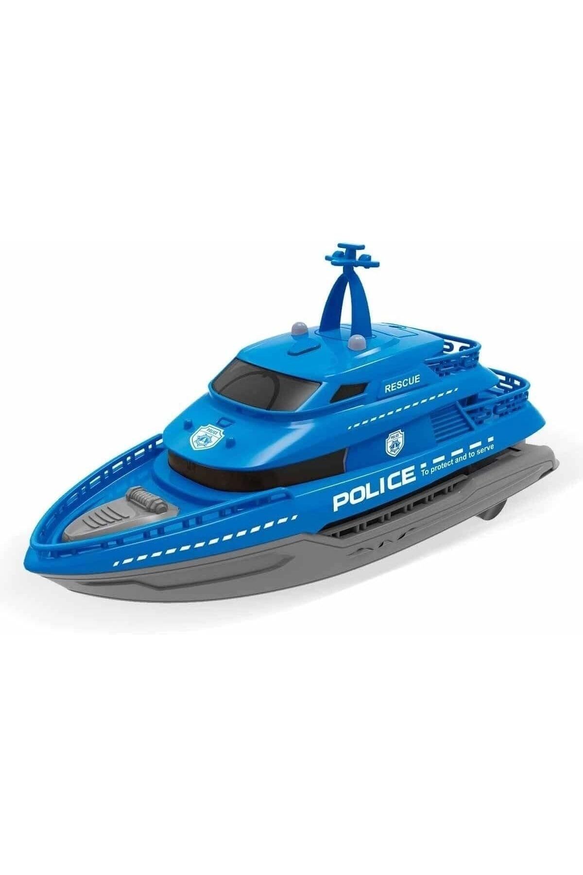 ÇAĞUR Dark Wheels Sesli Işıklı Kurtarma Gemisi 20 Cm Yenii 1099594