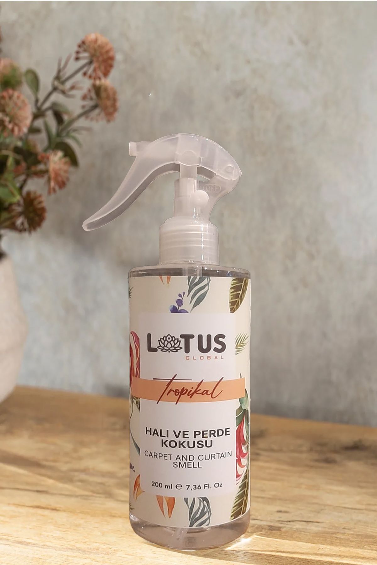LTS HOME TROPİKAL AROMALI Halı Perde Ve Koltuk Kokusu SPREY 200 ML