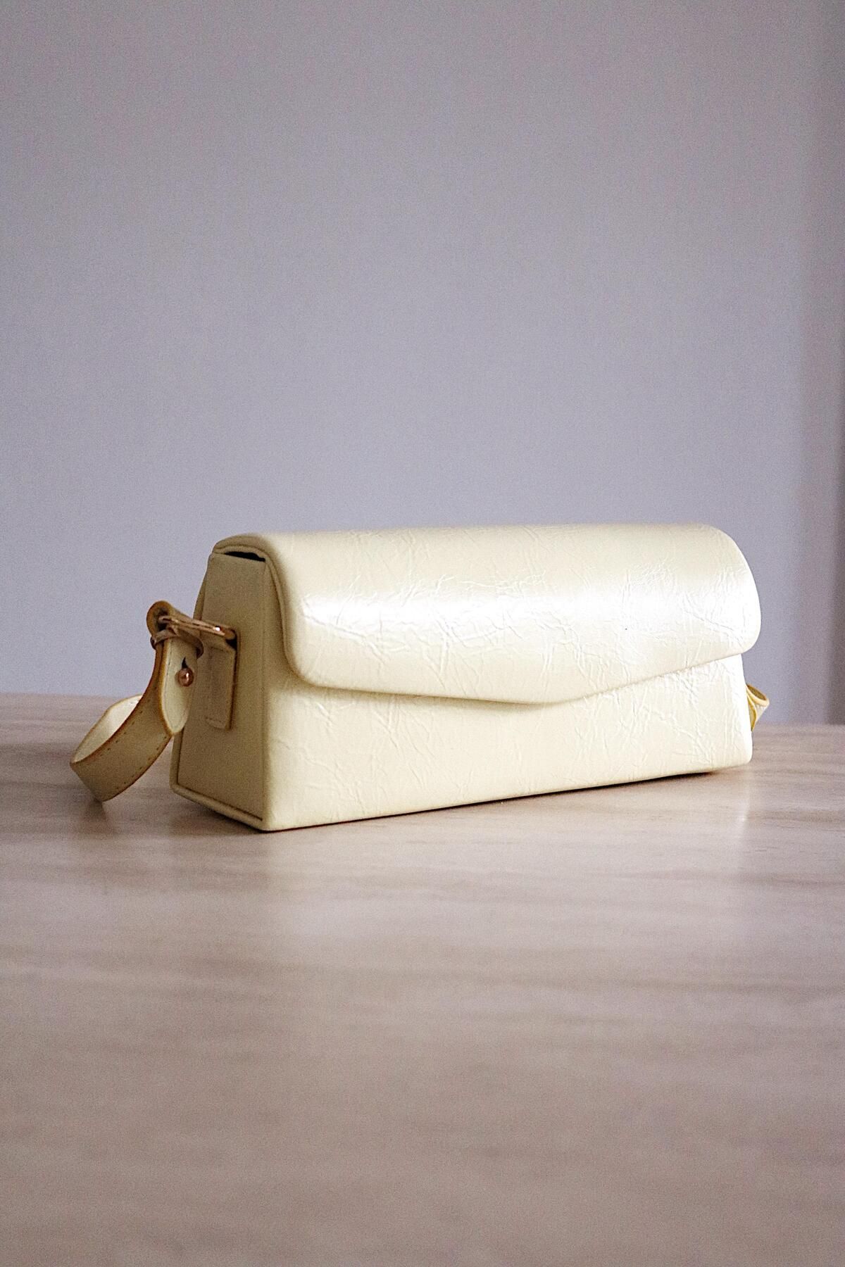 Fistan Byn Melisa Fiona Baget Çanta Butter Yellow