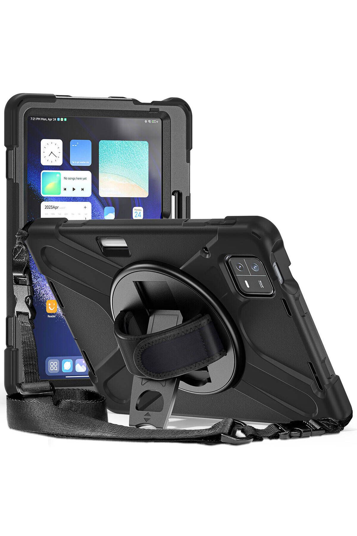 Uzaklarda Arama Pad 6 UZRM Defender Tablet Silikon - Siyah