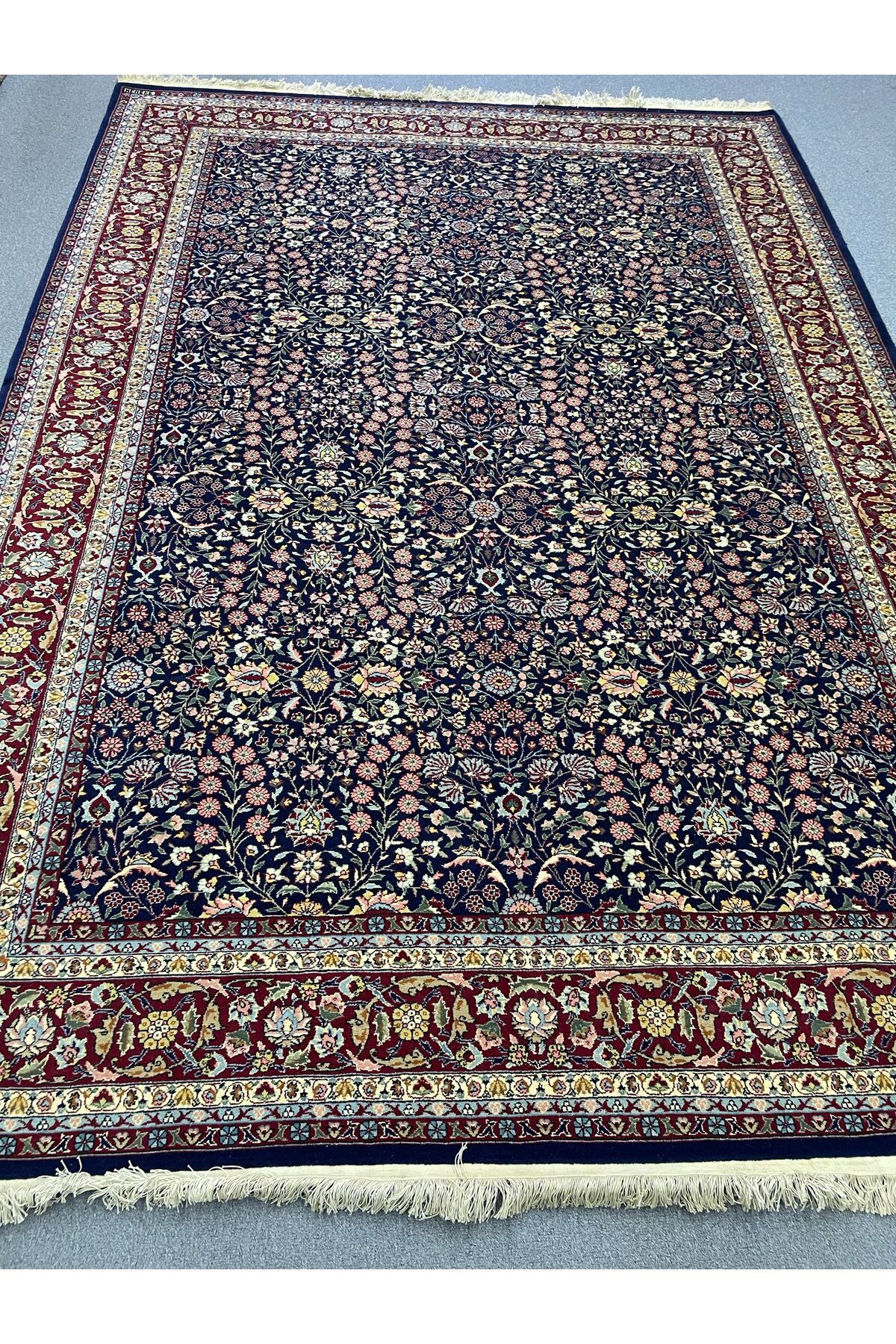 RD RAMAZAN DAĞ EL HALI SANATI El Dokuma Hereke Halısı İmzalı Yedi Dağın Çiçeği Ebat 300x200