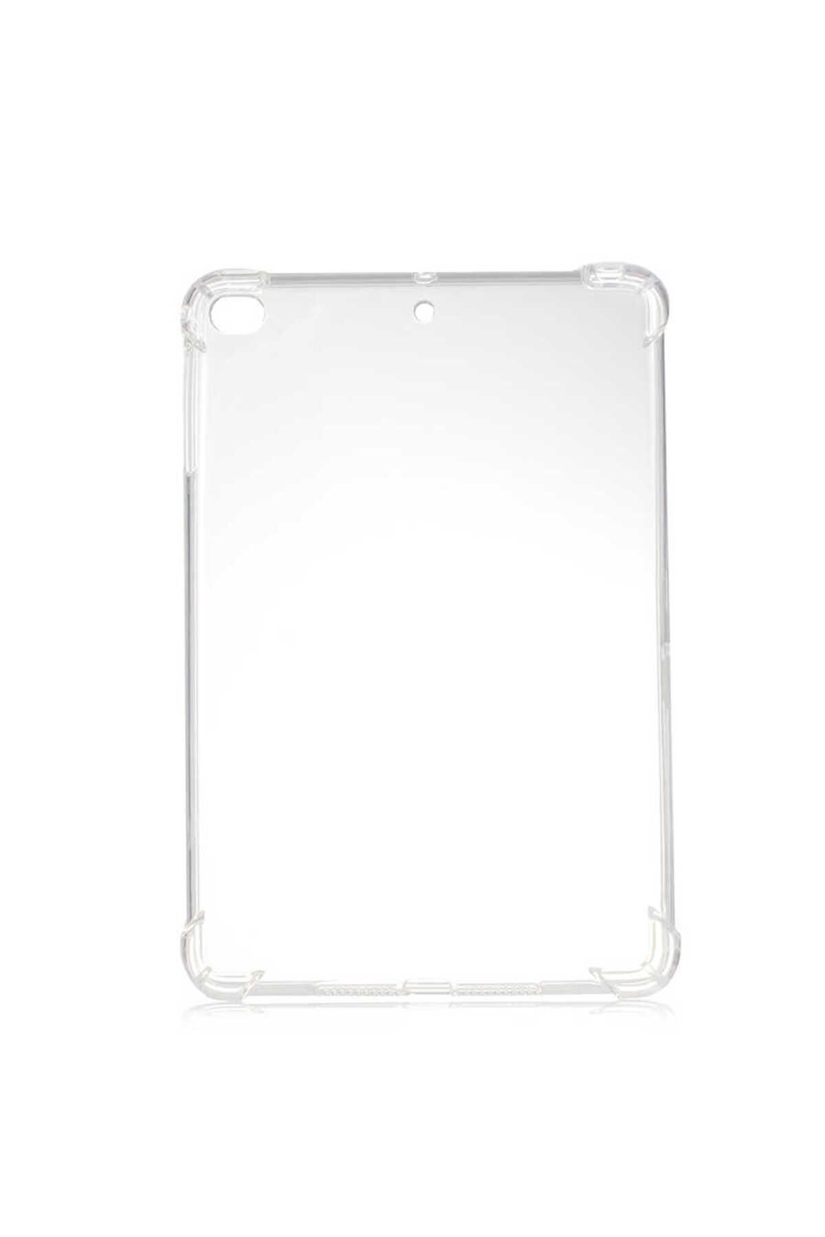 Uzaklarda Arama iPad Mini 4 Kılıf UZRM Tablet Nitro Anti Shock Silikon Kapak - Renksiz