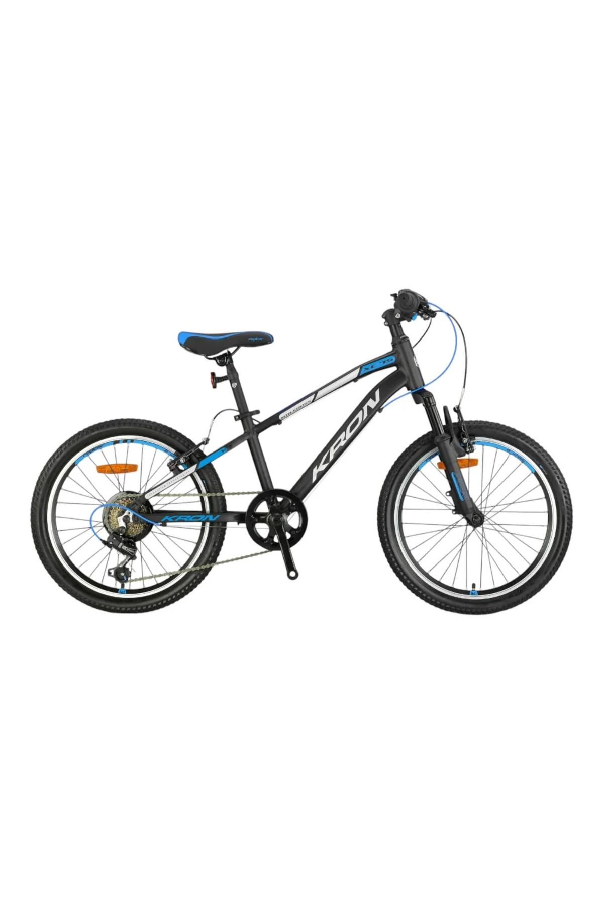 Kron XC 75 - 20'' MTB - 11' - 7 Vites - V.B - Mat Siyah-Gri/Mavi #KRN25-030