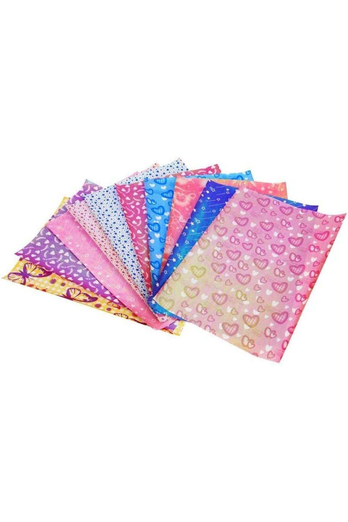DERİK KADROĞLU Yanardöner Kağit 10 Renk 10'Lu24 x 34 cm Yeni 1107872