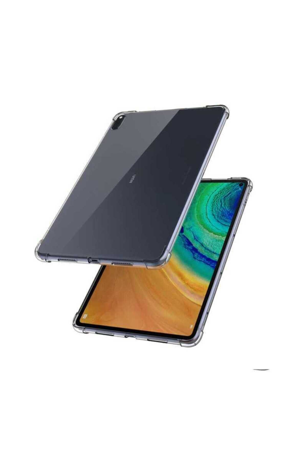 Uzaklarda Arama MatePad 10.4 Uyumlu UZRM Tablet Nitro Anti Shock Silikon Kapak-Renksiz