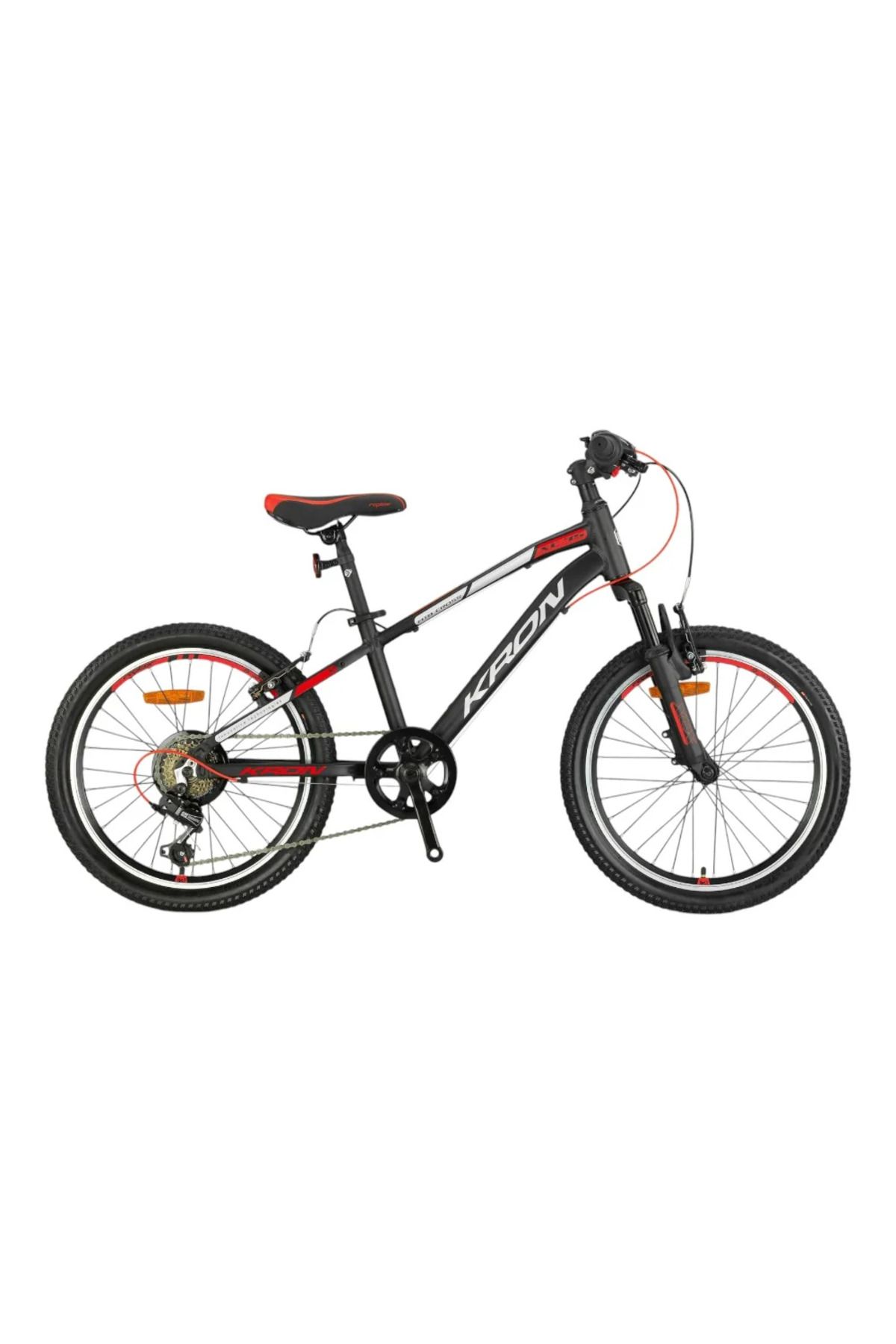 Kron XC 75 - 20'' MTB - 11' - 7 Vites - V.B - Mat Siyah-Gri/Kırmızı #KRN25-028
