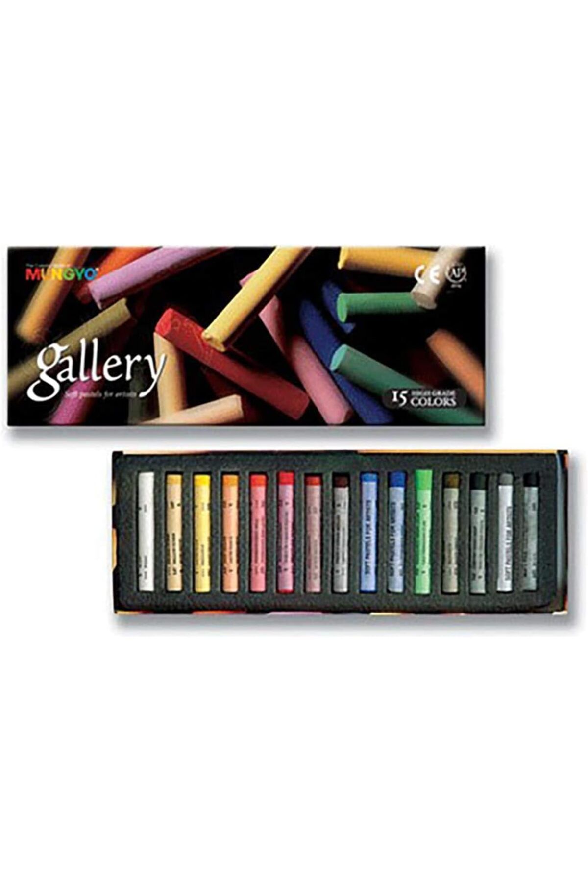 DERİK KADROĞLU 15 Lİ ARTİST SERİ YUVARLAK TOZ PASTEL KARTON KUTU Yeni 1107872