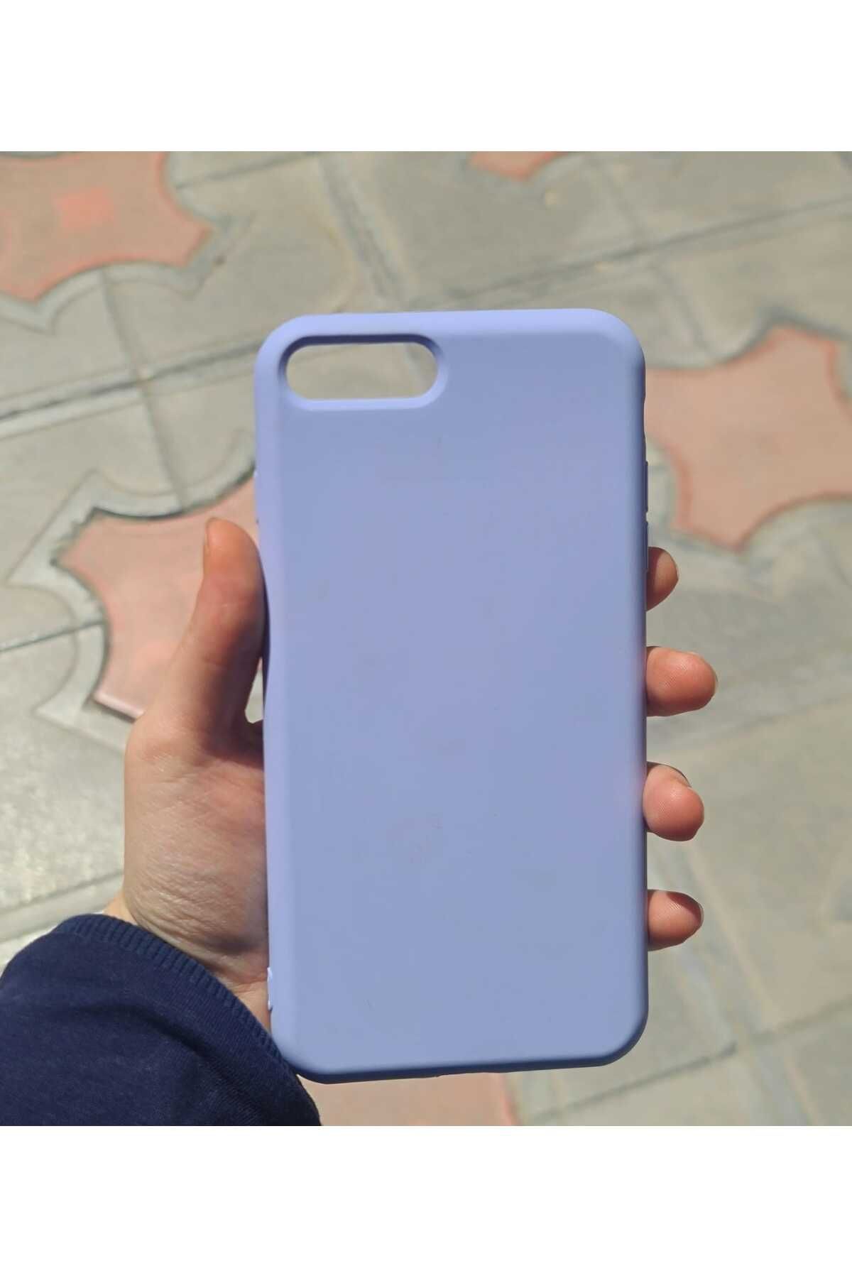 CEP-HANE Apple İphone 7-8 Plus Silikon İçi Kadife Telefon Kılıf