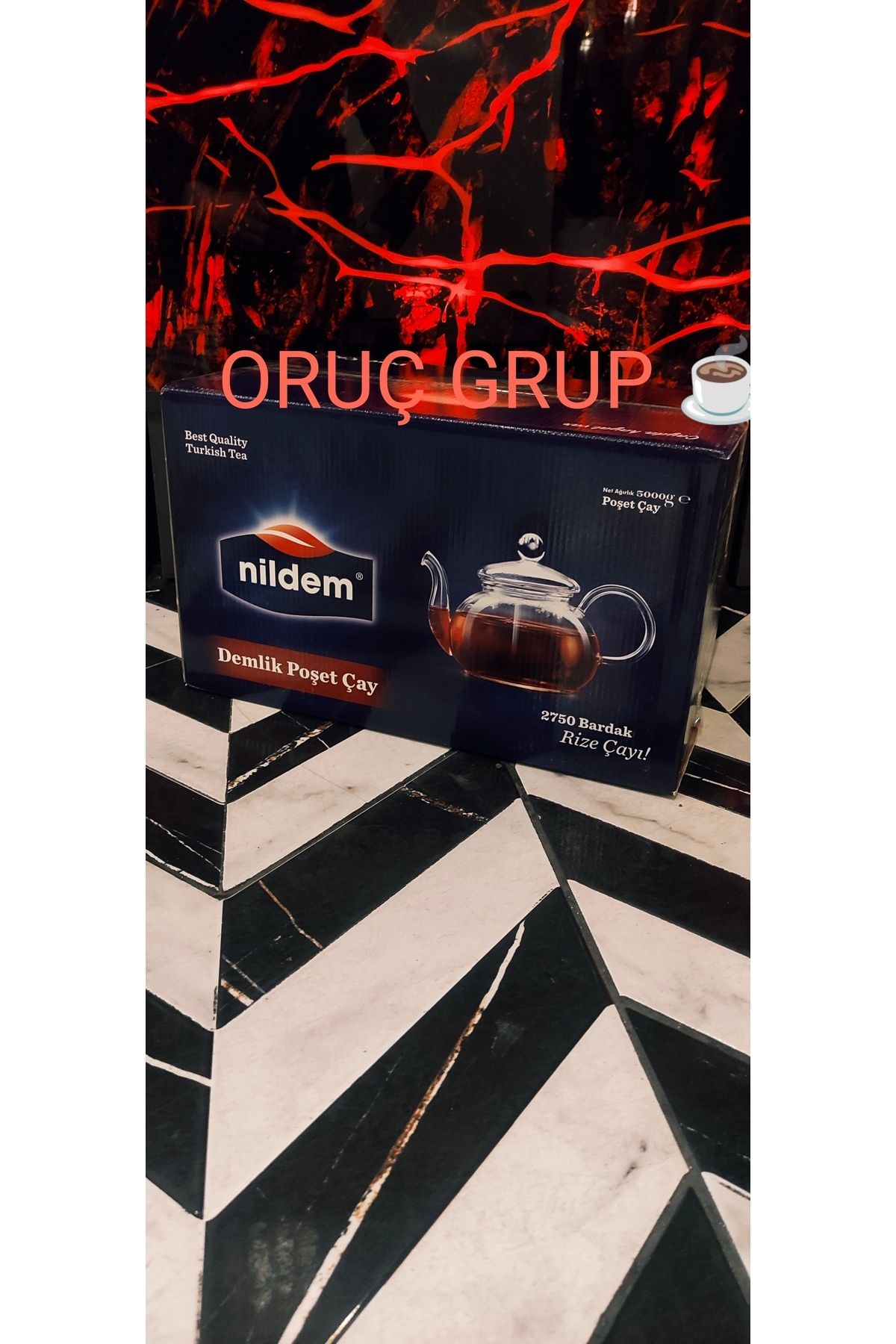 NİLDEM ÇAY Nildem çay 30 Gr bergamot aromalı