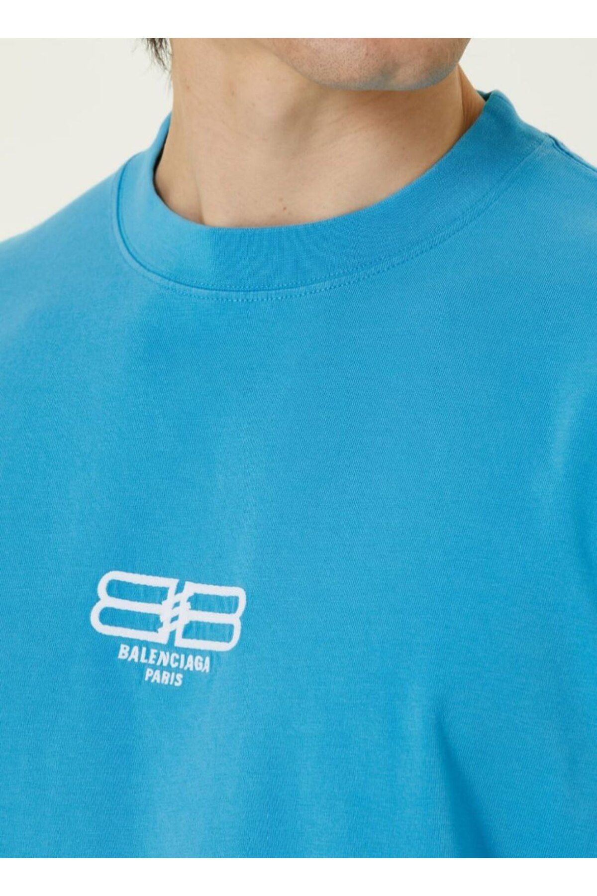 BrandsBoutique BB Oversize Fit Mavi Tshirt