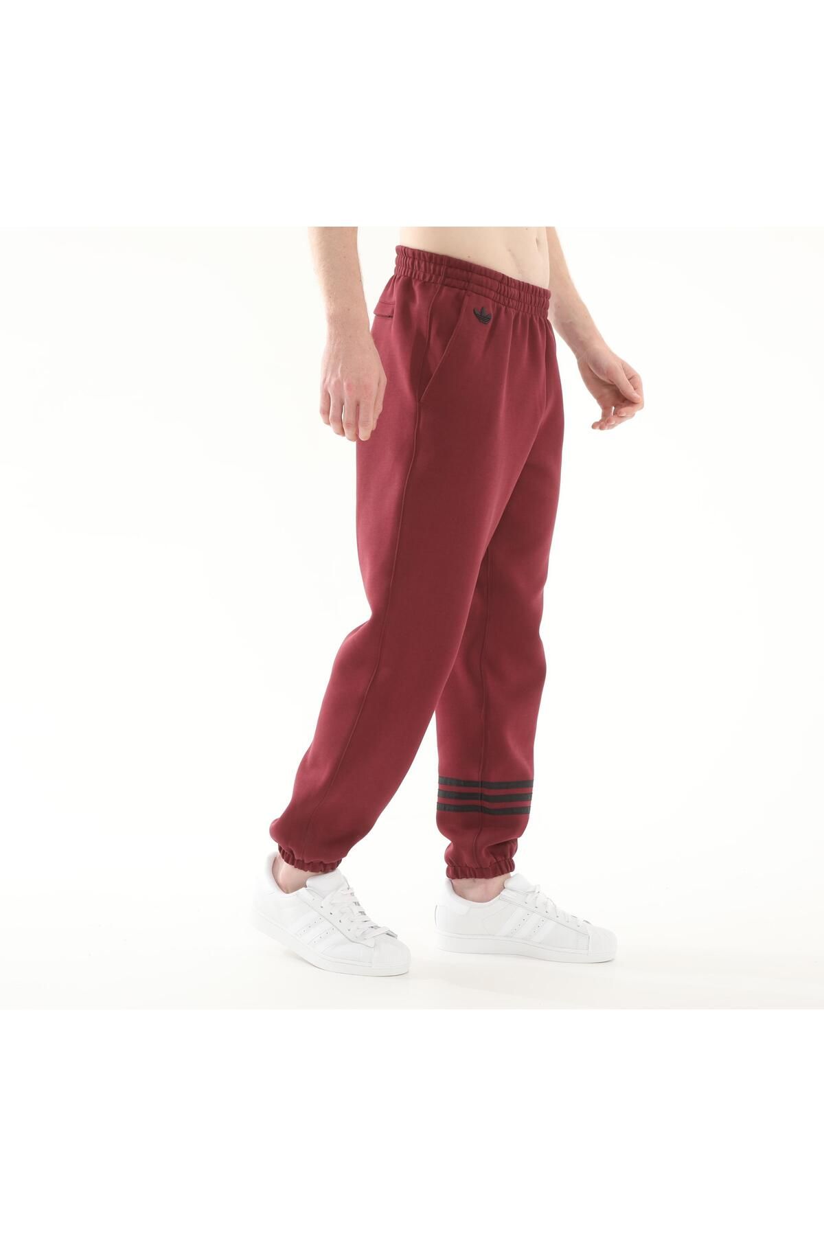 adidas-Jc9902-E Adidas Nc Pants Men's Sweatpants Burgundy 2
