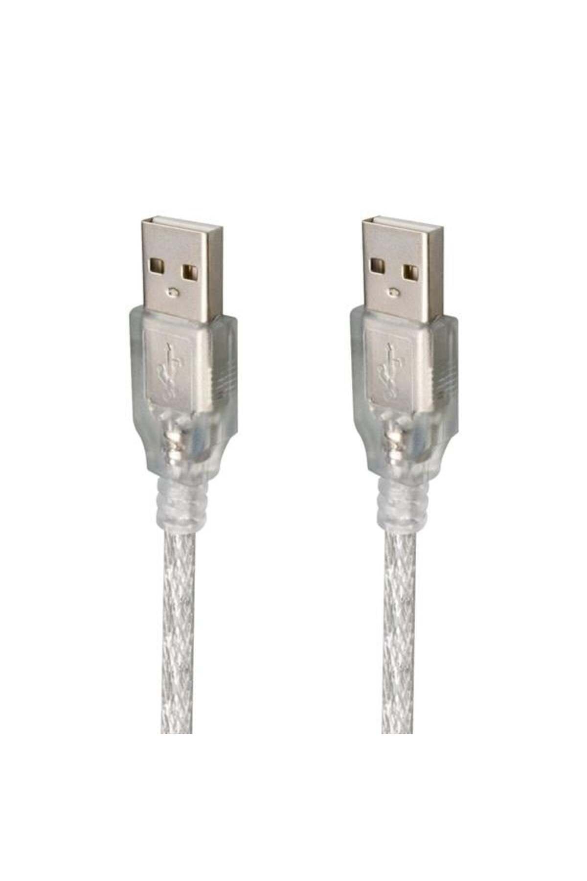 feifei Powermaster 3 Metre Usb Erkek-erkek Kablo Şeffaf