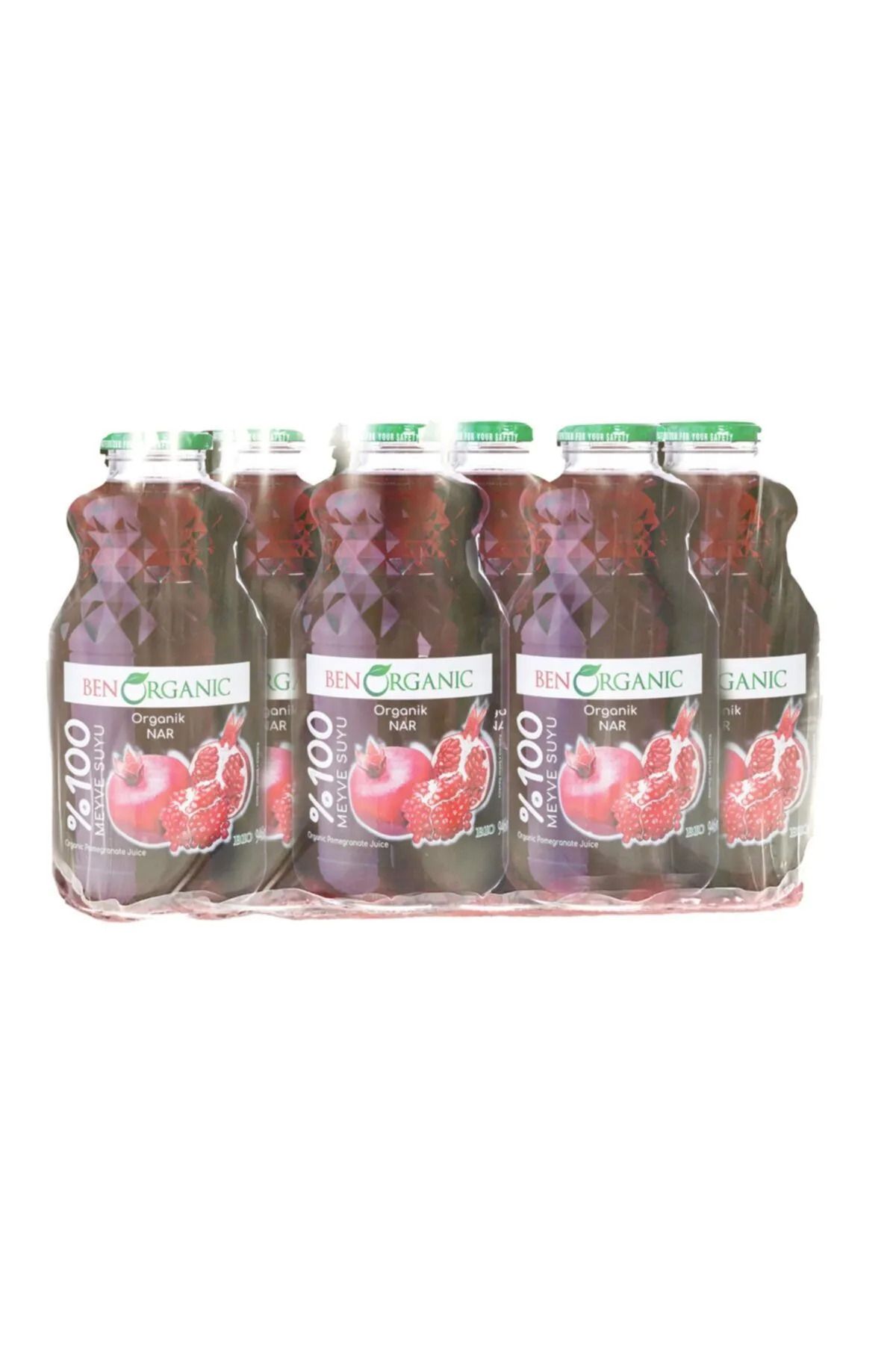 Benorganic Organik Nar Suyu 6x1Lt