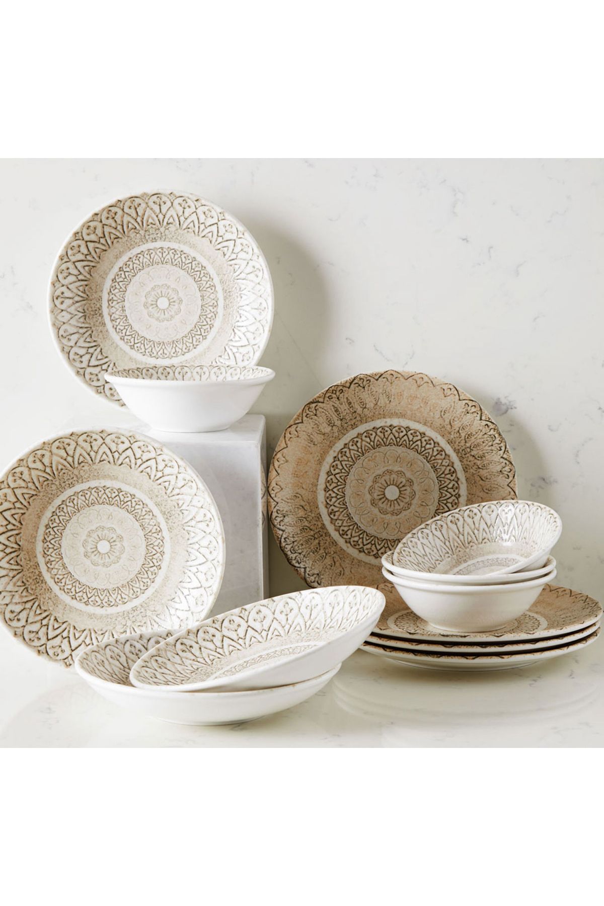 Mudo Home PORSELEN YEMEK TAKIMI - CLASSIC