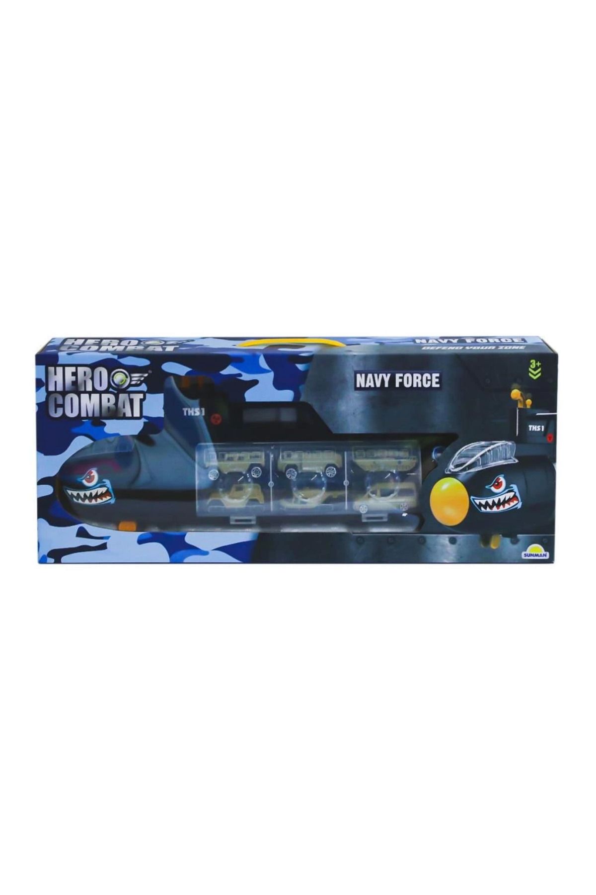 robotrend 4553 Askeri Denizaltı 55 Cm -Sunman