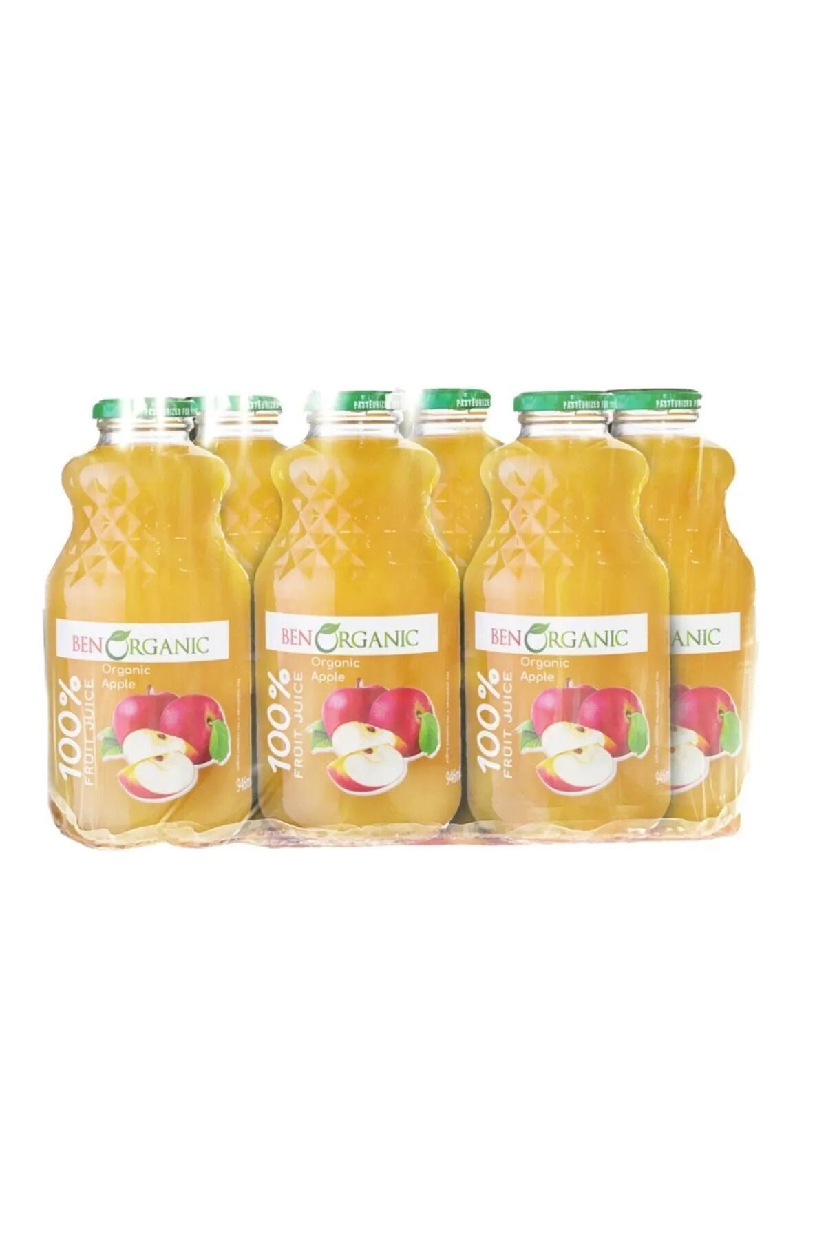 Benorganic Organik Elma Suyu 6x1Lt