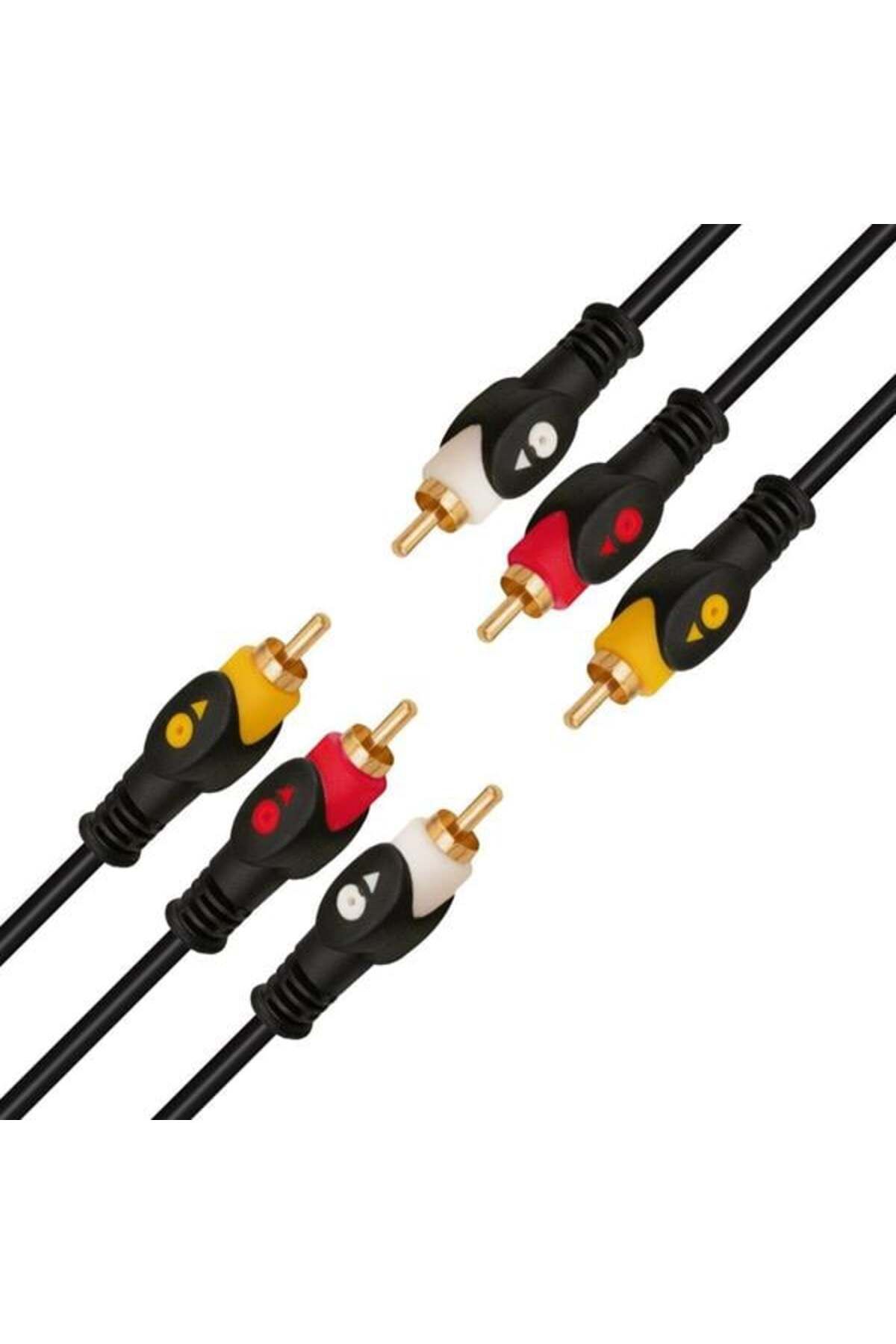 Pazarcan Powermaster 1.5 Metre 3Rca-3Rca Kablo