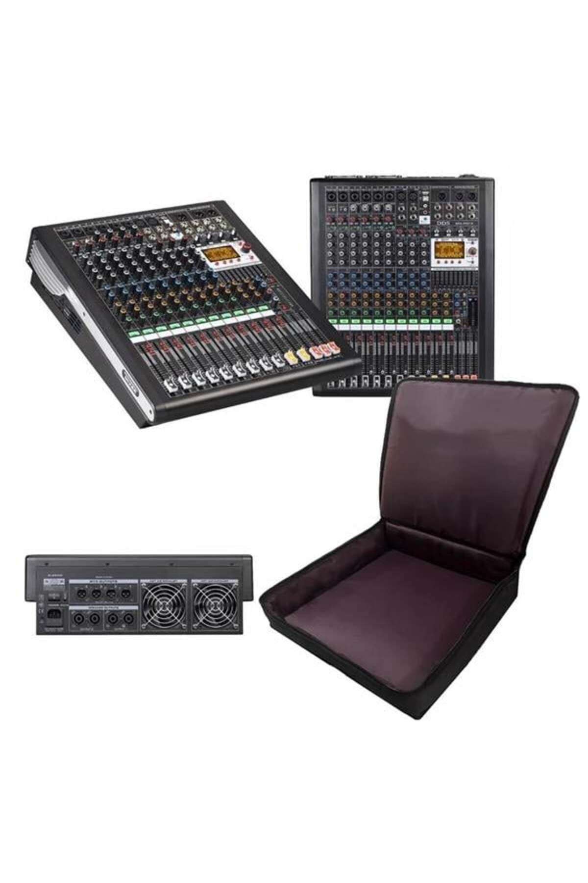 robotrend Dds Dpx-Pro12 4X1250 Watt 12 Kanal Power Mixer