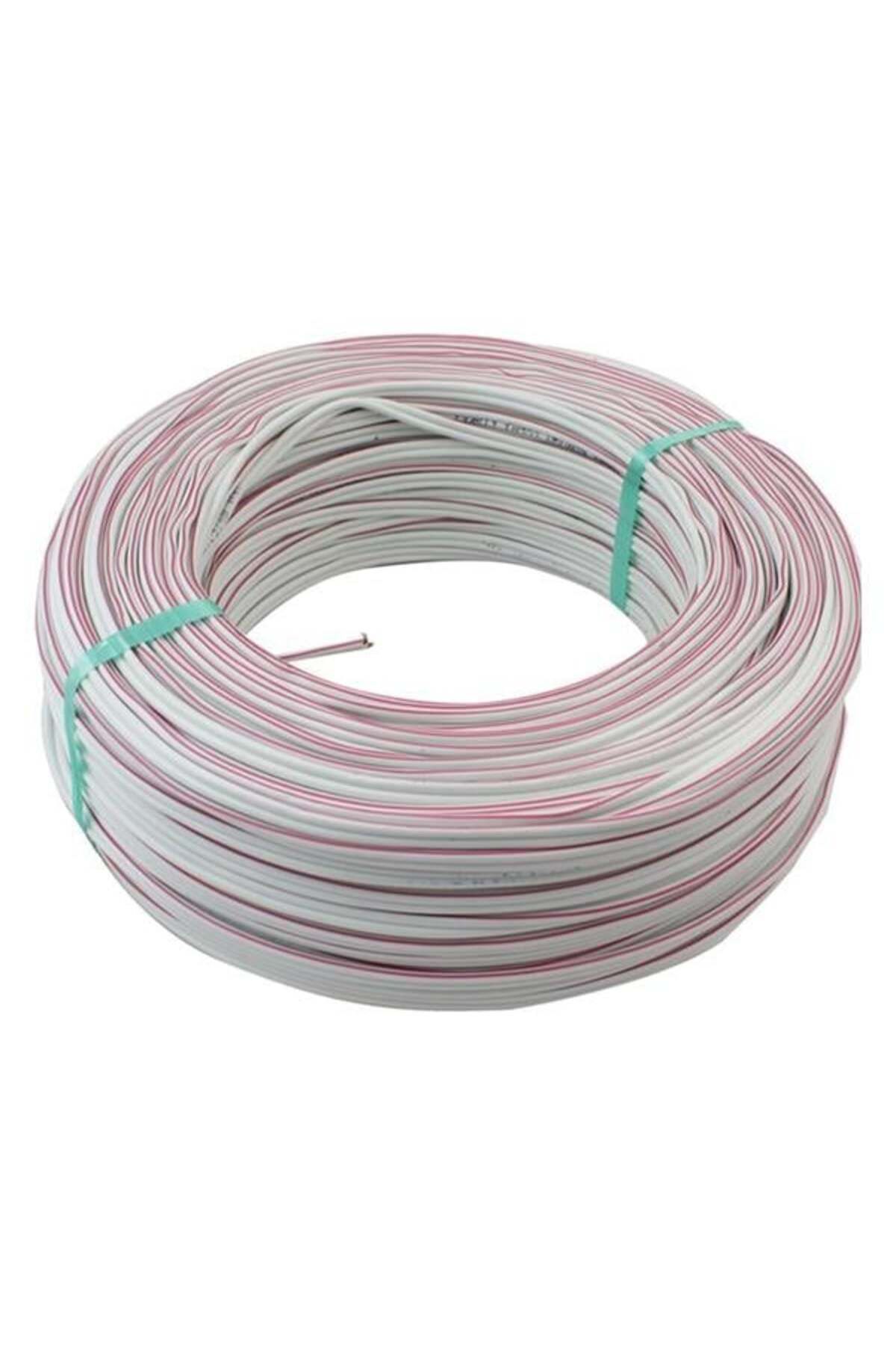 Pazarcan Powermaster 2X0.75 100 Mt. Hoparlör Kablosu Beyaz