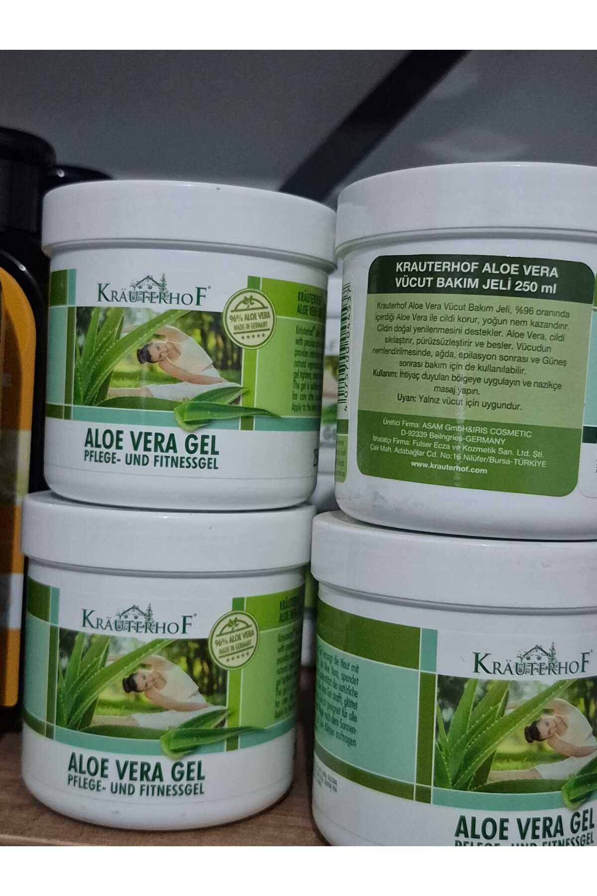 Krauterhof Aloe Vera ve At Kestanesi Jel 250 ml