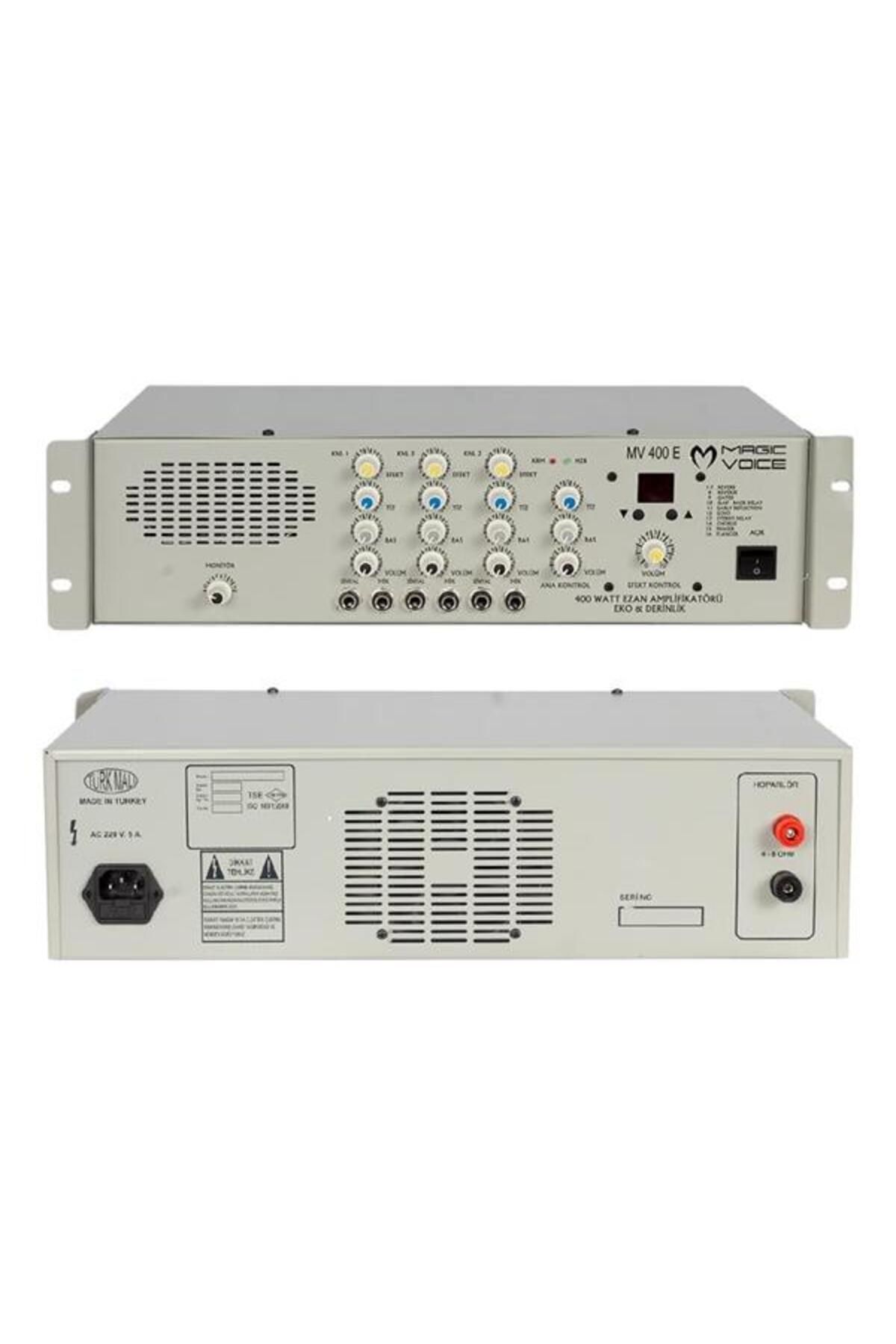 robotrend Magicvoice Mv-400ef 400 Watt 3 Mikrofon Girişli Trafosuz Anfi