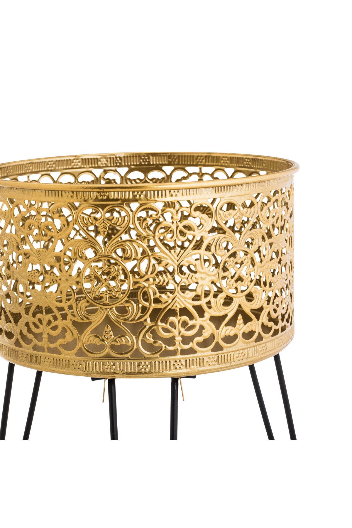 casa rosa-2-piece metal plant stand set with an elegant and modern design 3