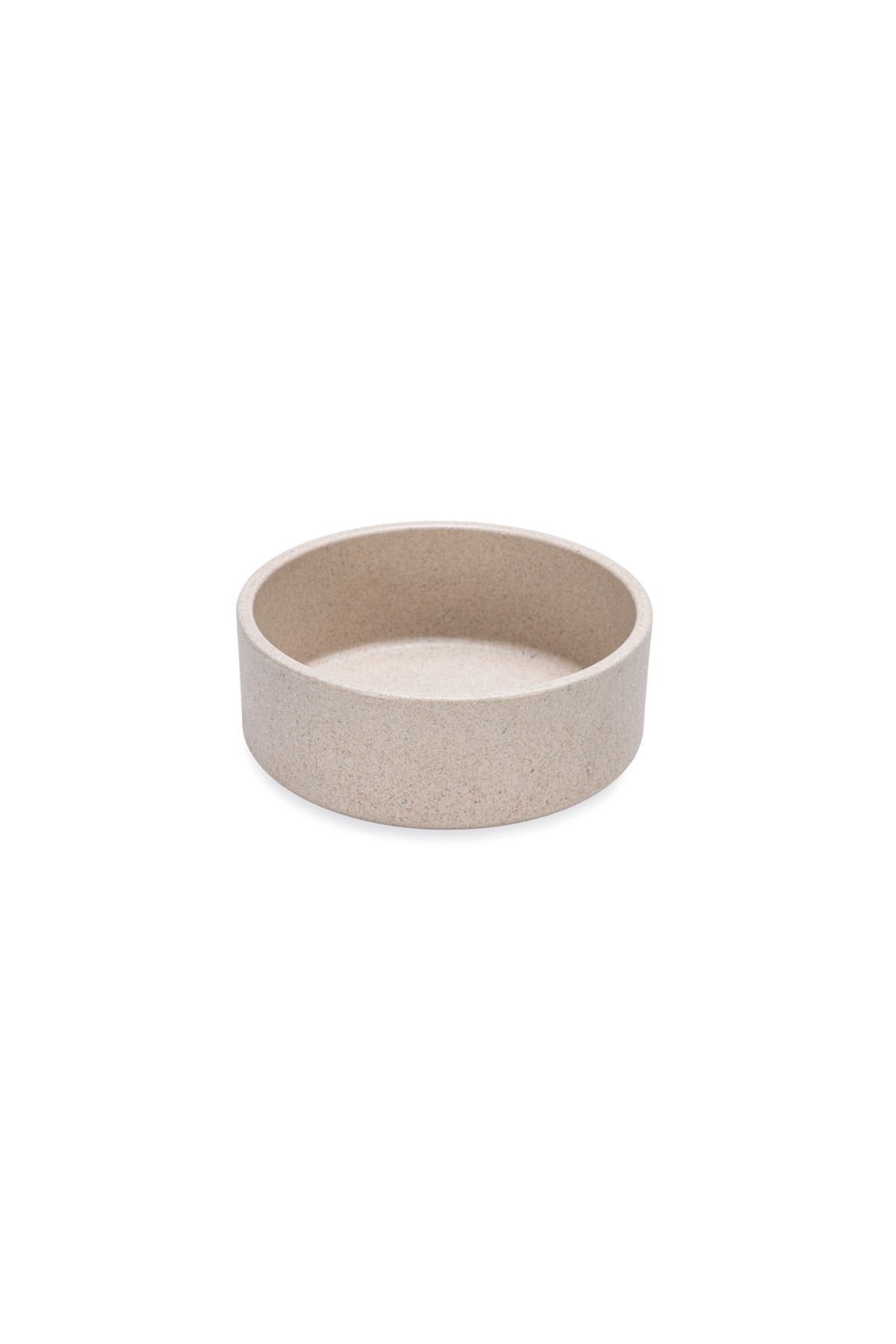 Beeztees DBL Köpek Mama Su Kabı, Bambu, Bej, 12cm, 300ml