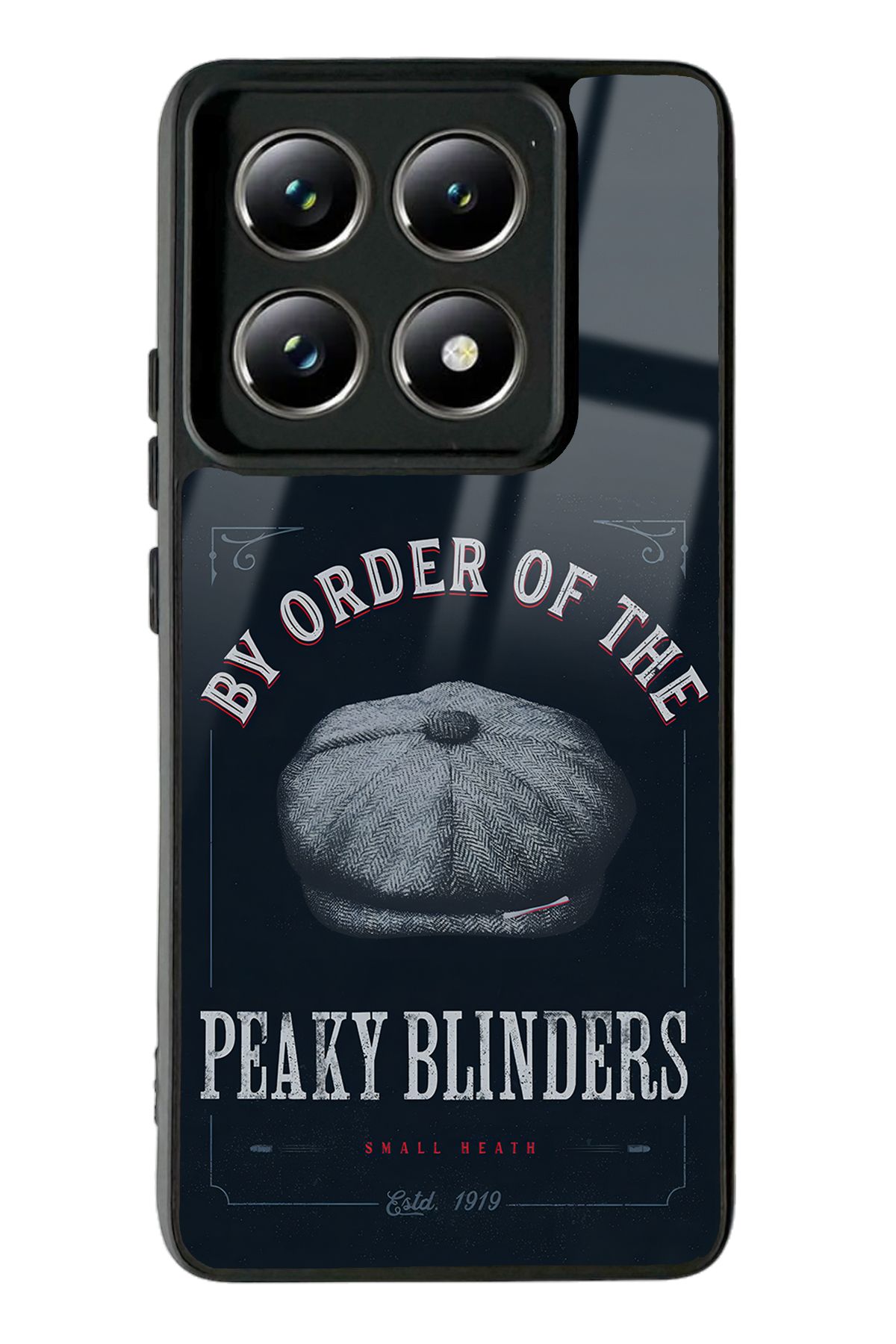 Spoyi Xiaomi Mi 14 T Pro Peaky Blinders Cap Tasarımlı Glossy Telefon Kılıfı