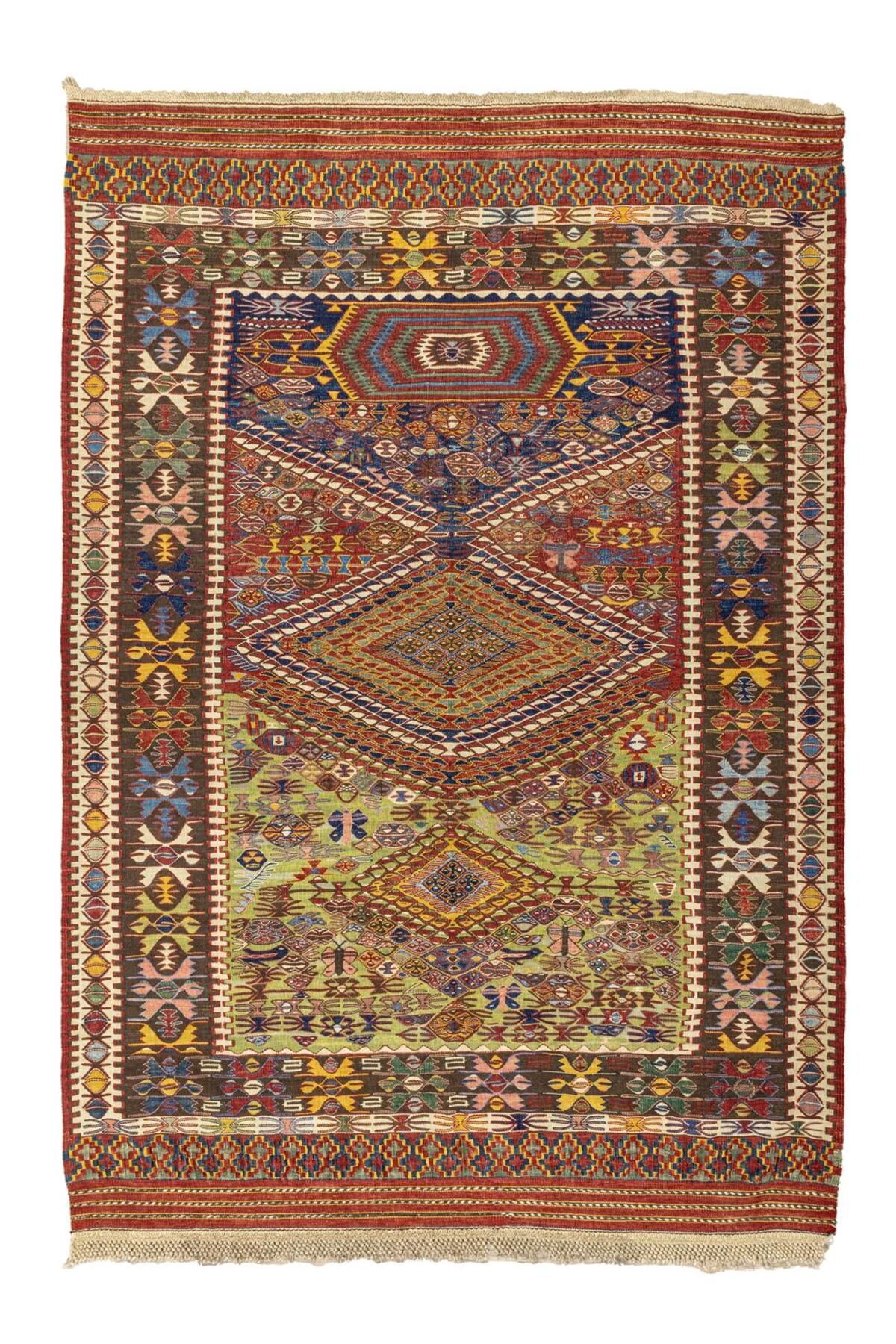 Soho Antiq Rinat Etnik Tasarımlı Nuzumla Kilim 149x187 cm