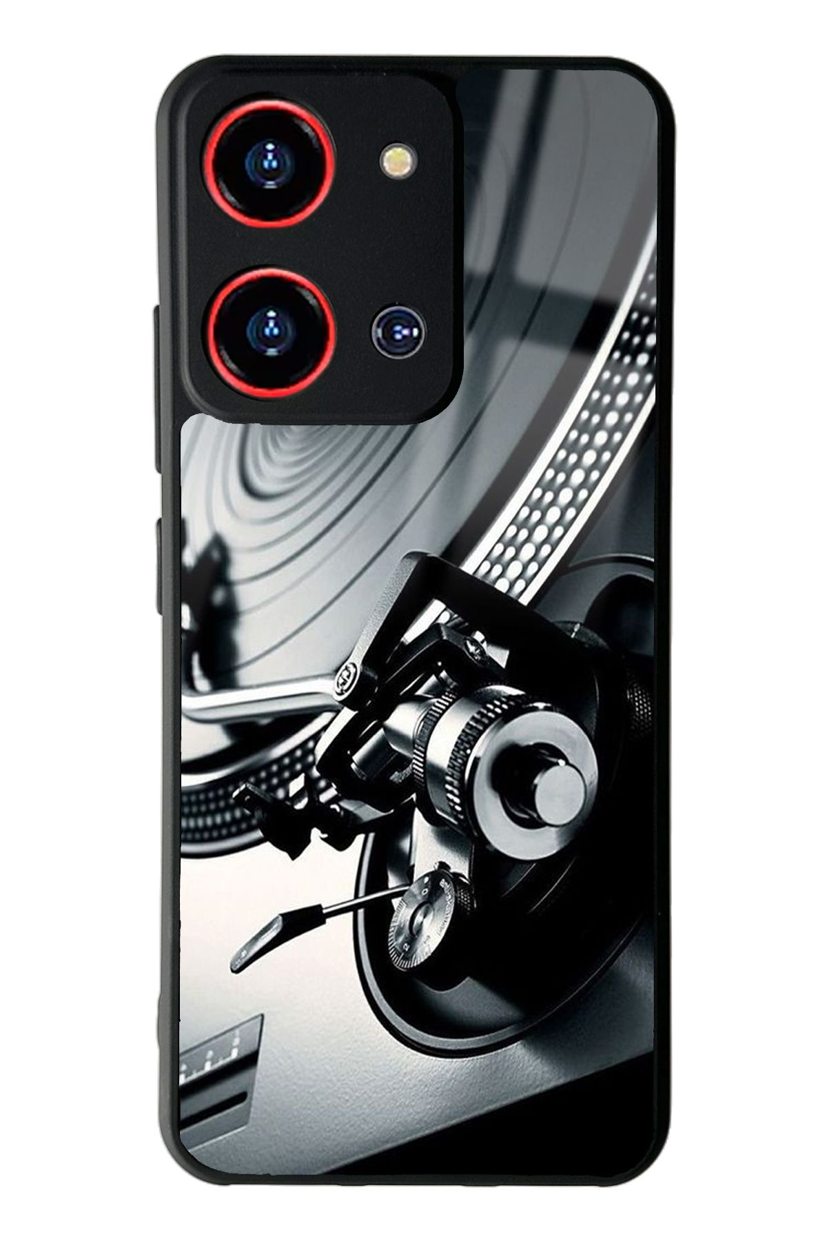 Spoyi Reeder S19 Max Pro S Zoom Plakçalar Tasarımlı Glossy Telefon Kılıfı