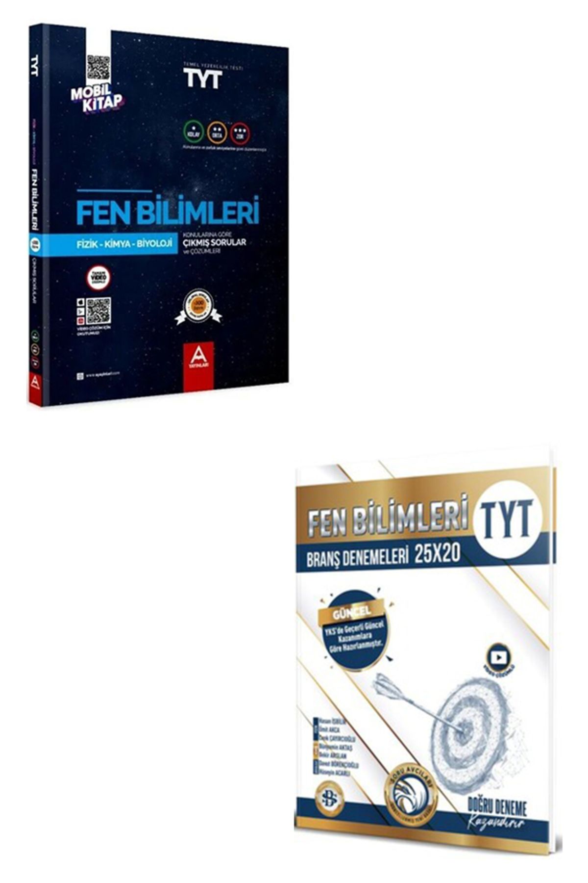A Yayınları TYT Fen Bilimleri Çıkmış Sorular ve Deneme Seti