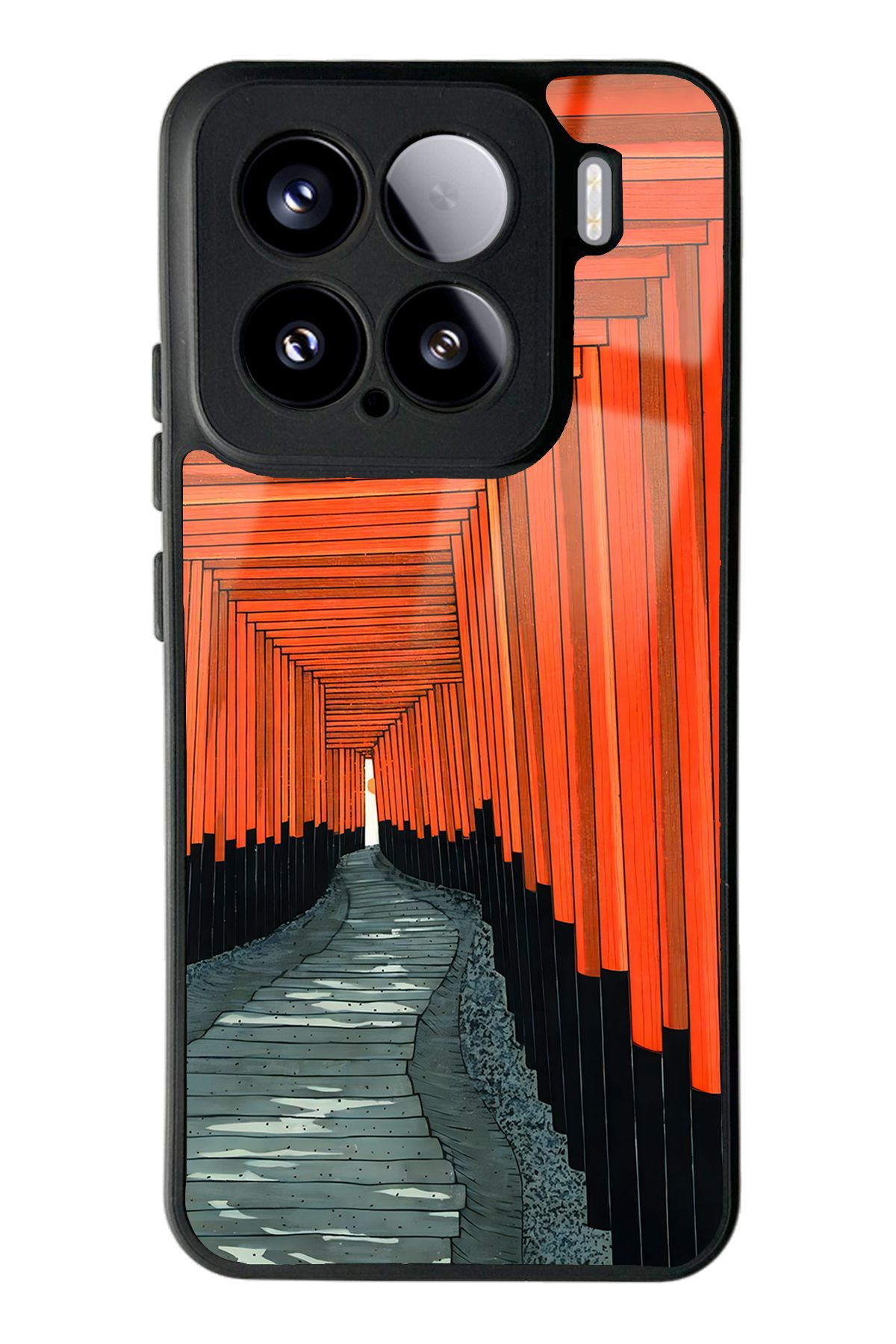 Spoyi Xiaomi Mi 15 Pastel Pencereler Tasarımlı Glossy Telefon Kılıfı