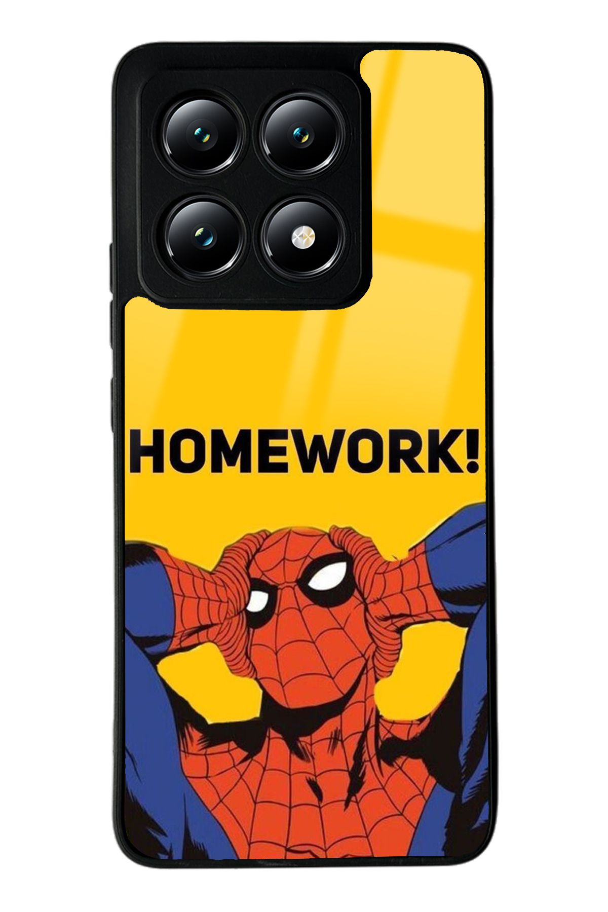 Spoyi Xiaomi Mi 14T Homework Tasarımlı Glossy Telefon Kılıfı
