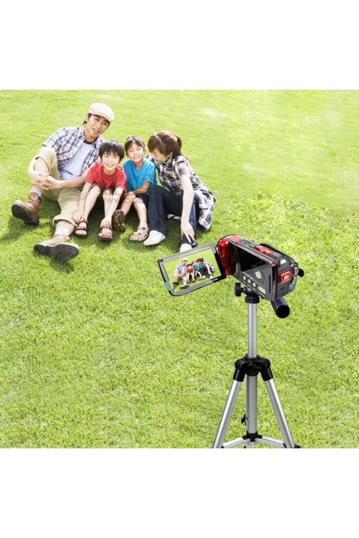 STOREMAX Taşıma Çantalı 130 cm Profesyonel Alüminyum Kamera Tripodu (5047)
