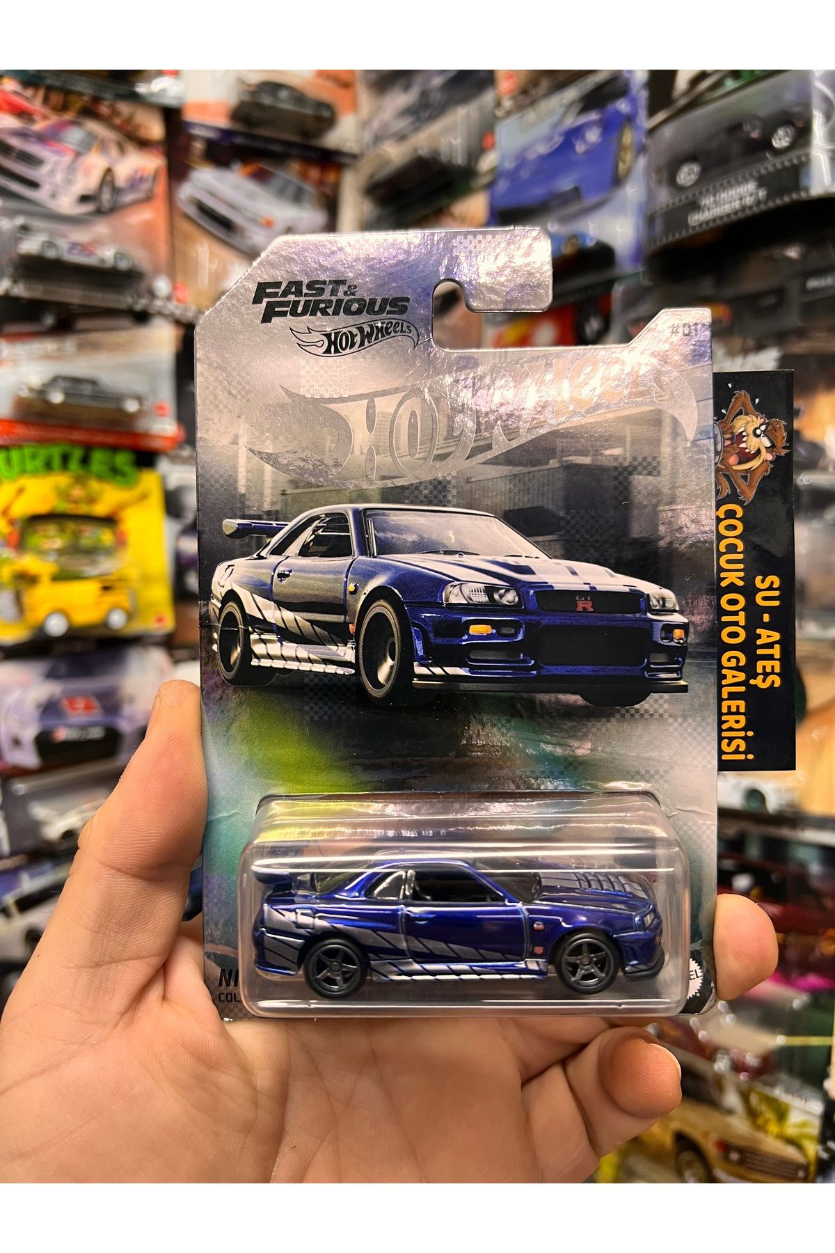 HOT WHEELS NFT Nissan Skylıne GT-R Bnr34