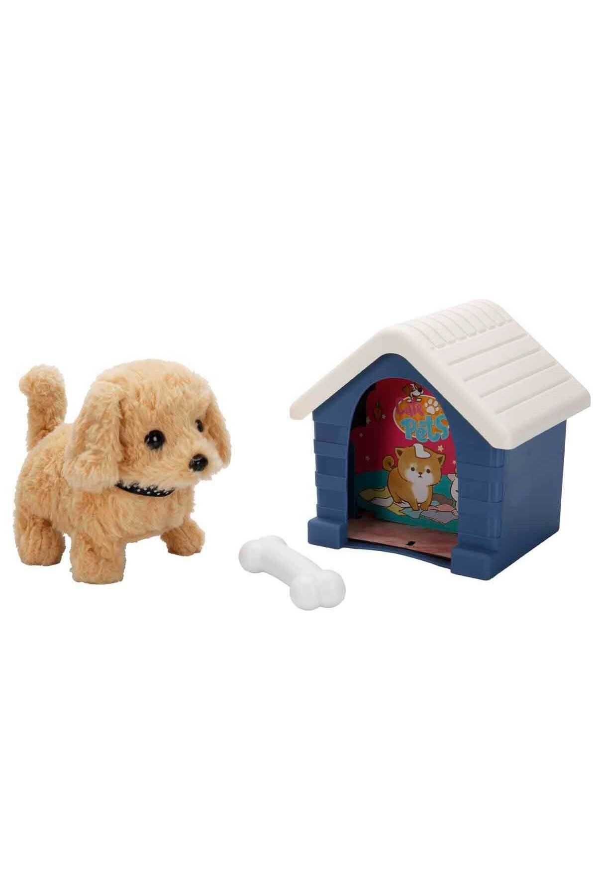 PopŞeker Sesli, Hareketli, Kulübeli ve Çok Sevimli! Bu Peluş Köpek Her Çocuğun Hayali!