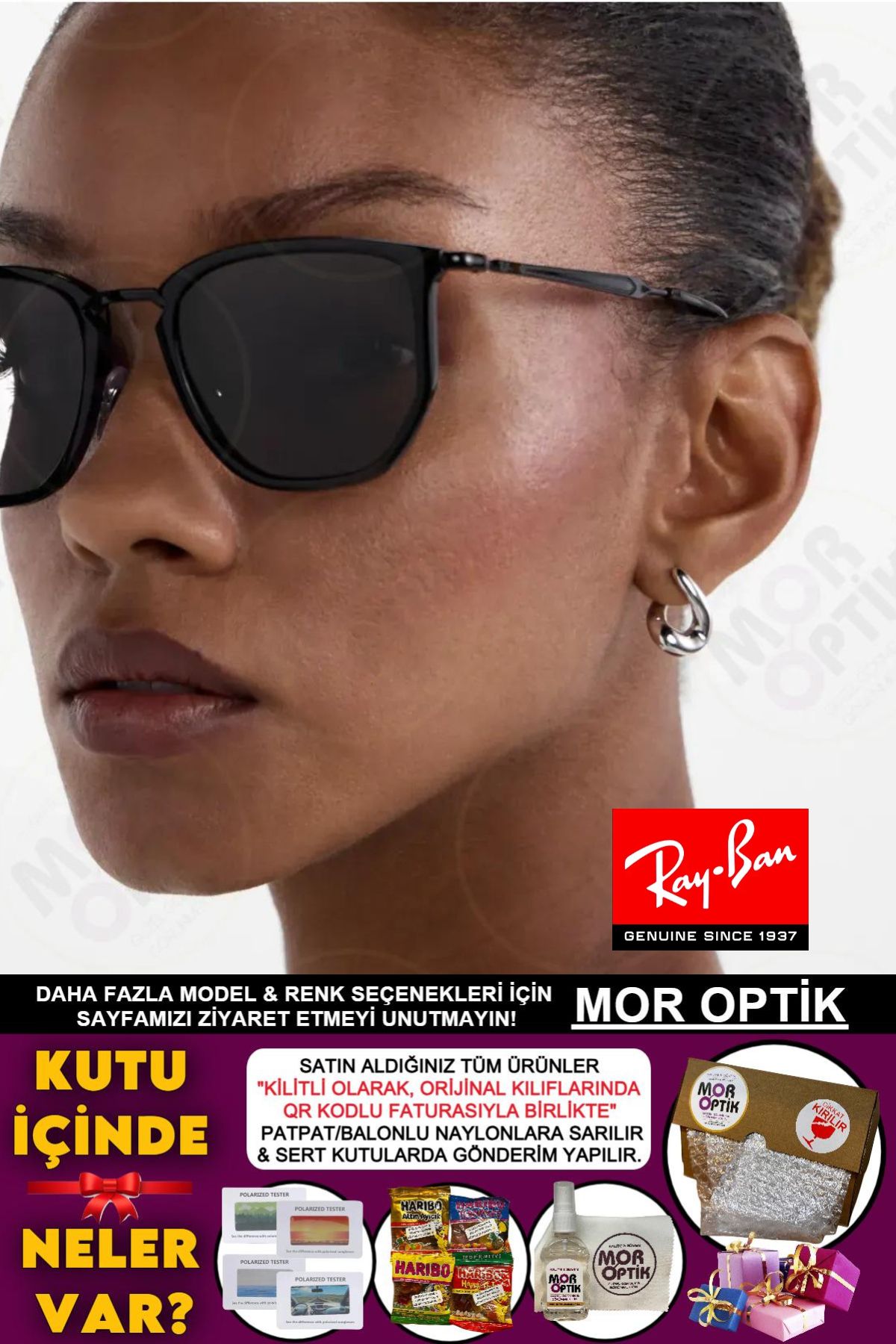 Ray-Ban RB4451 601/B1 (50 SİZE) UNİSEX