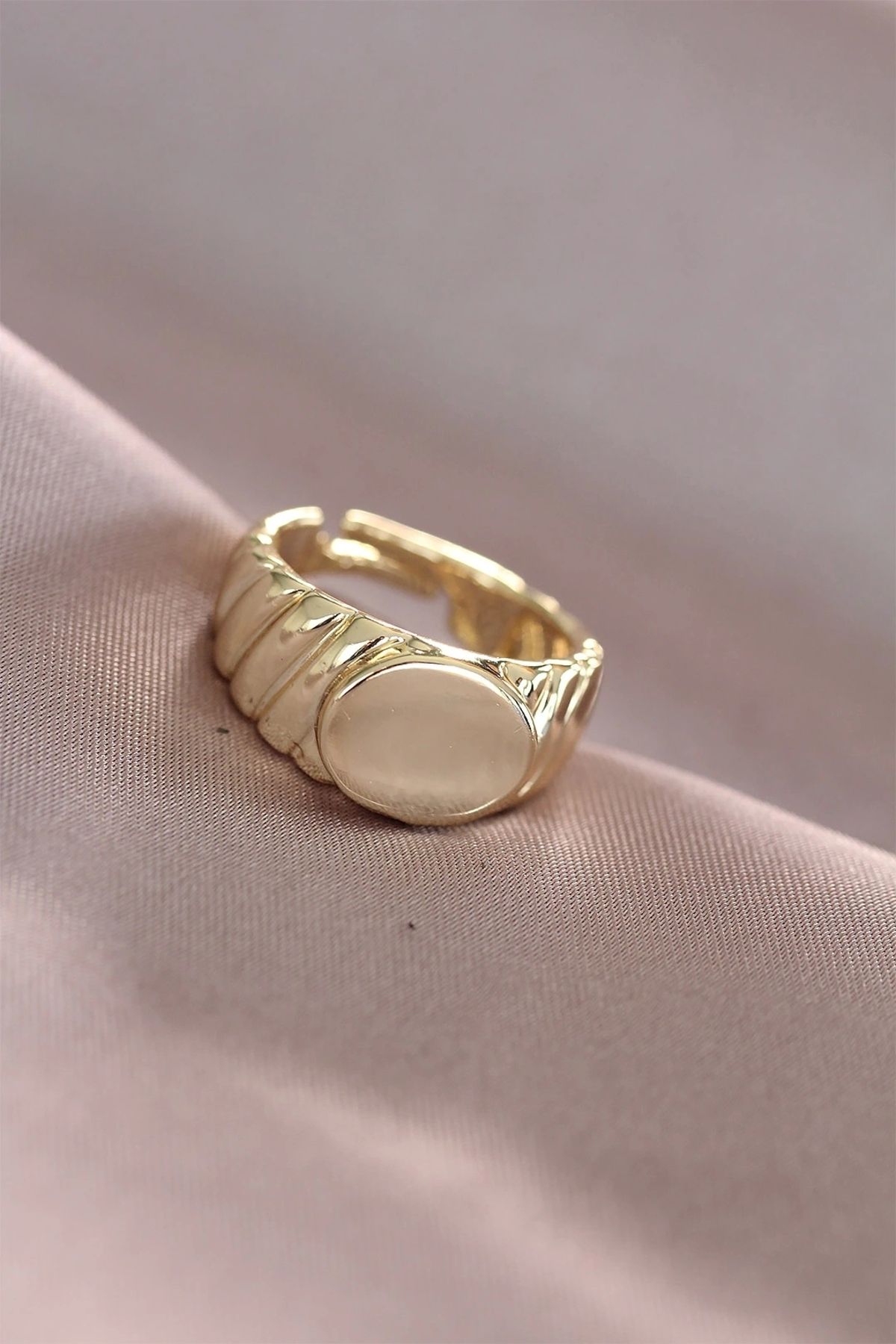 STOREMAX Gold Metal Kadın Yüzük