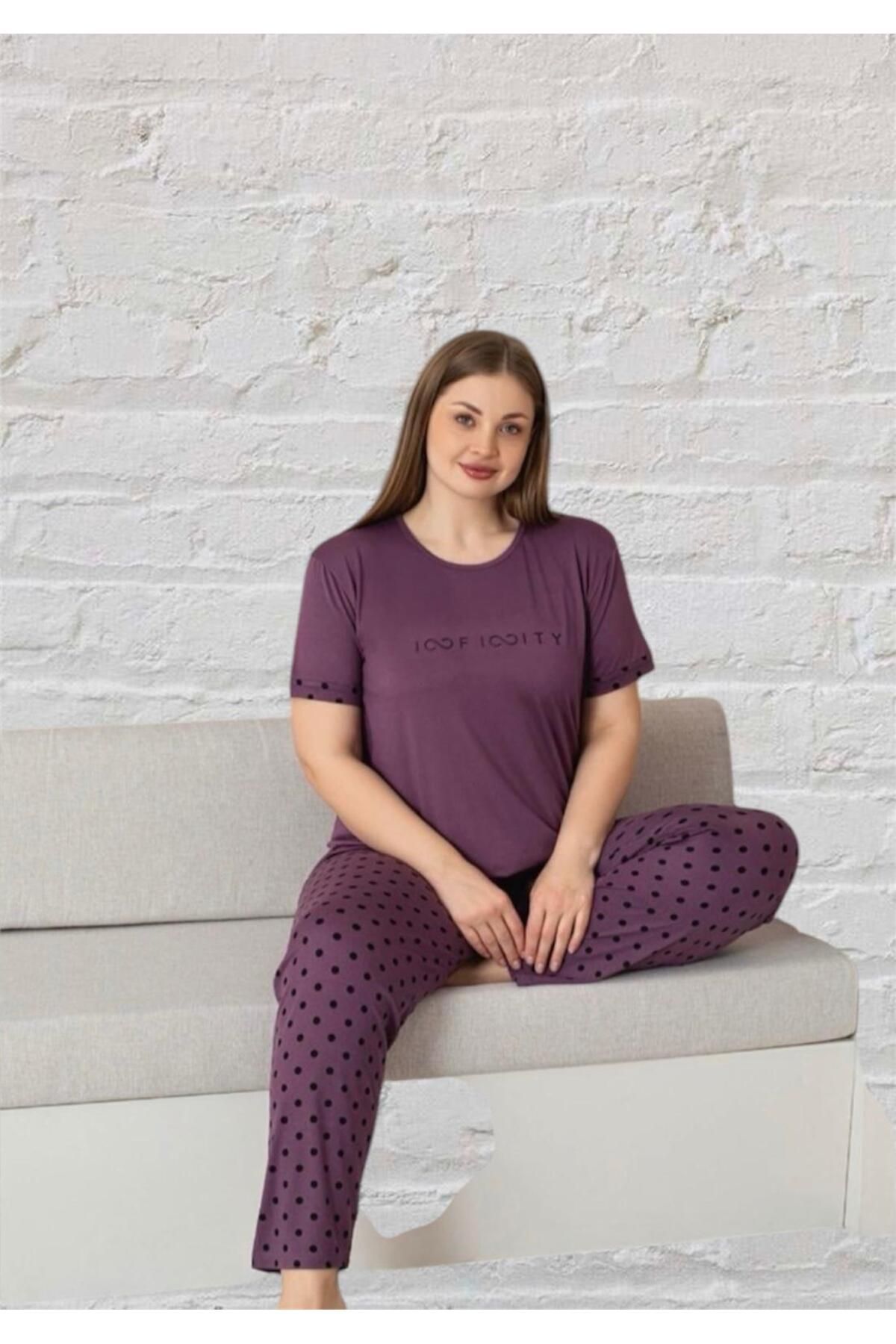 Pijamoni büyük bedeb pijama takımı